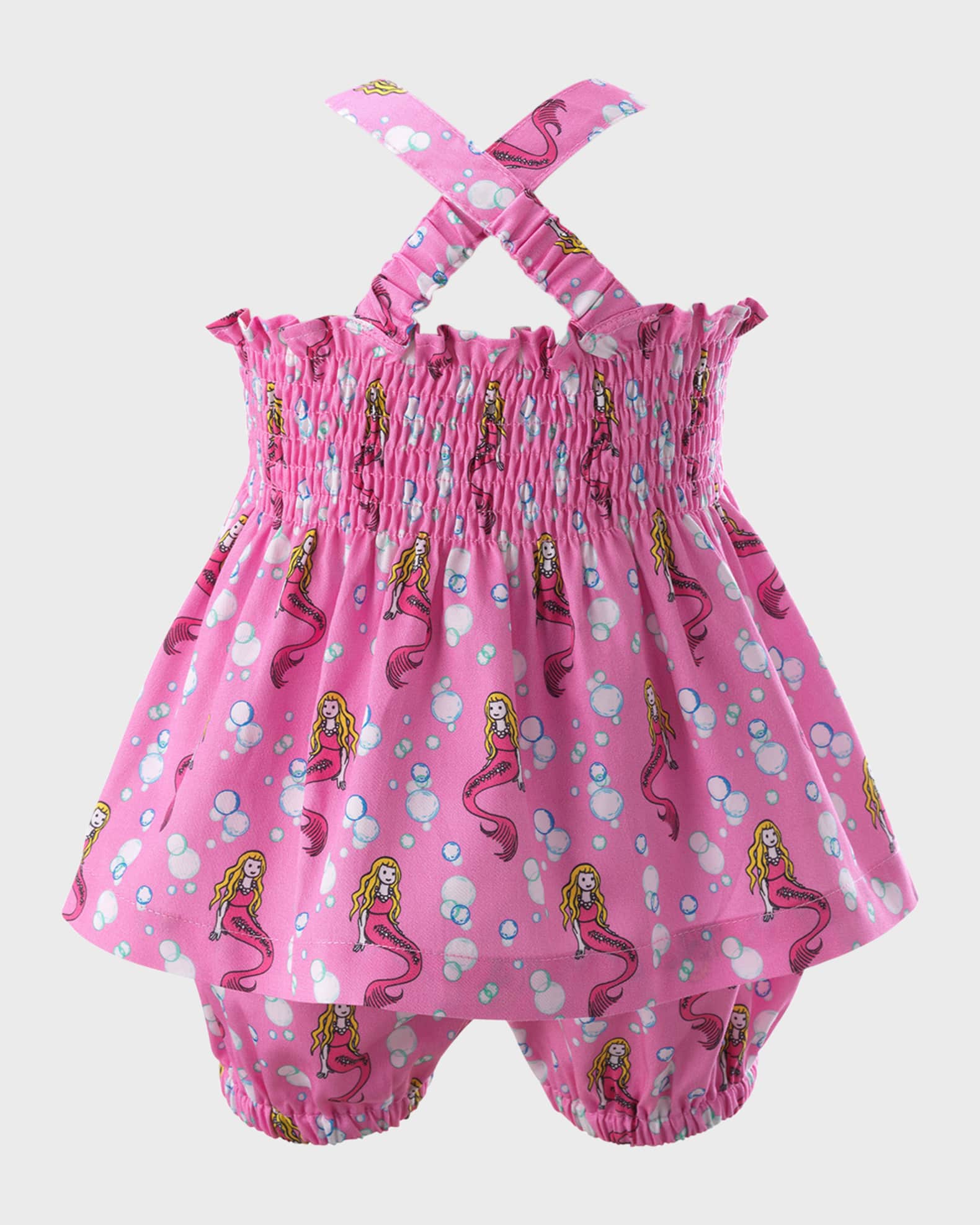 Girl's Mermaid Two-Piece Set, Size 6M-24M 1