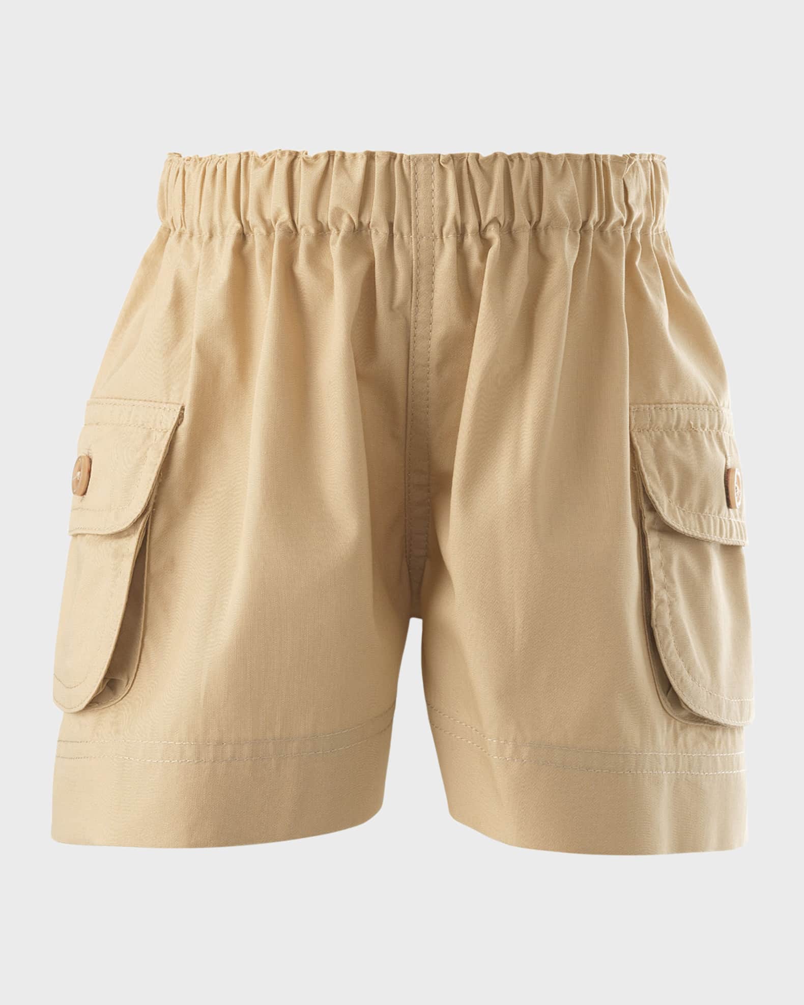 Boy's Cargo Cotton Shorts, Size 6M-6 0