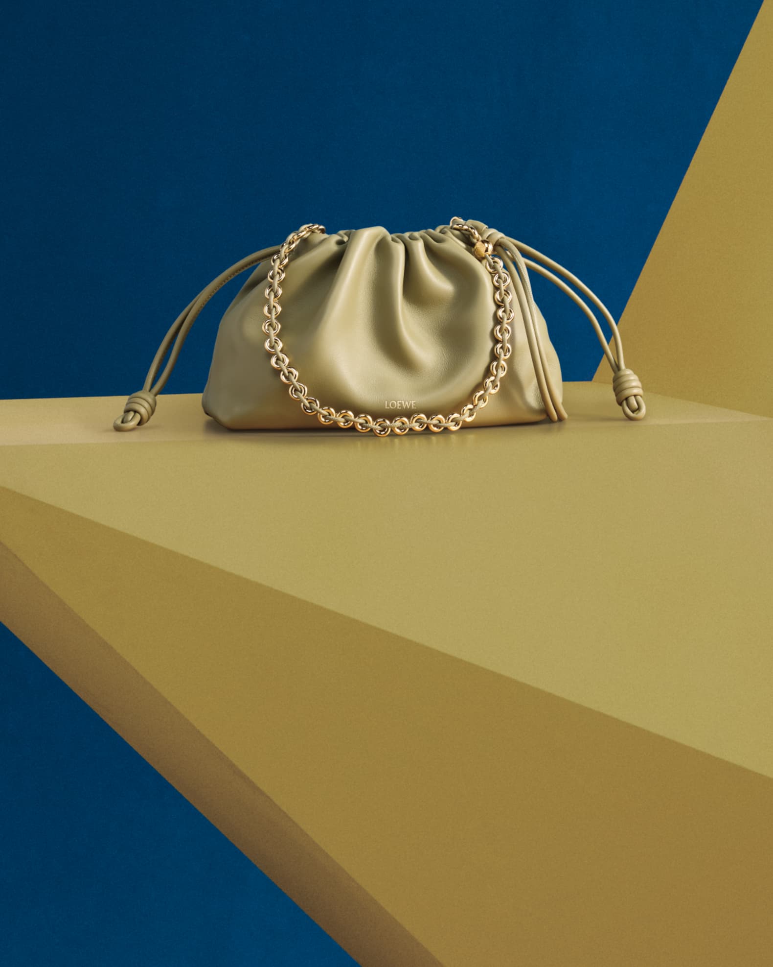 Loewe Flamenco Small Shoulder Bag in Napa Leather | Neiman Marcus