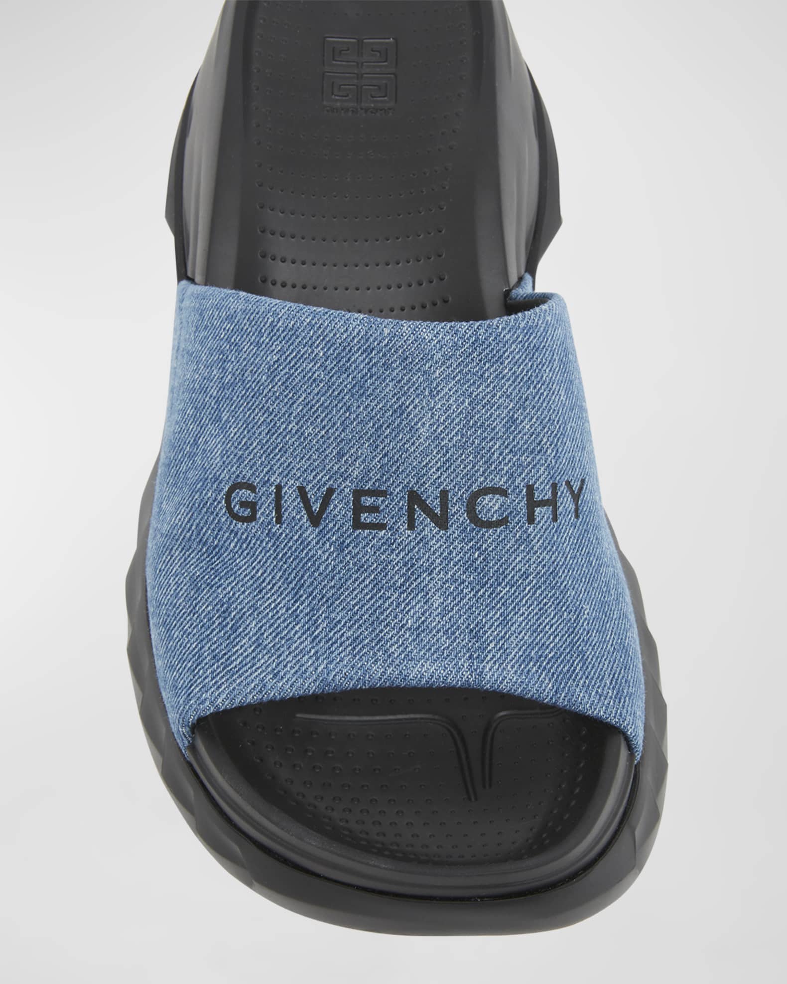 Light blue givenchy slides outlet