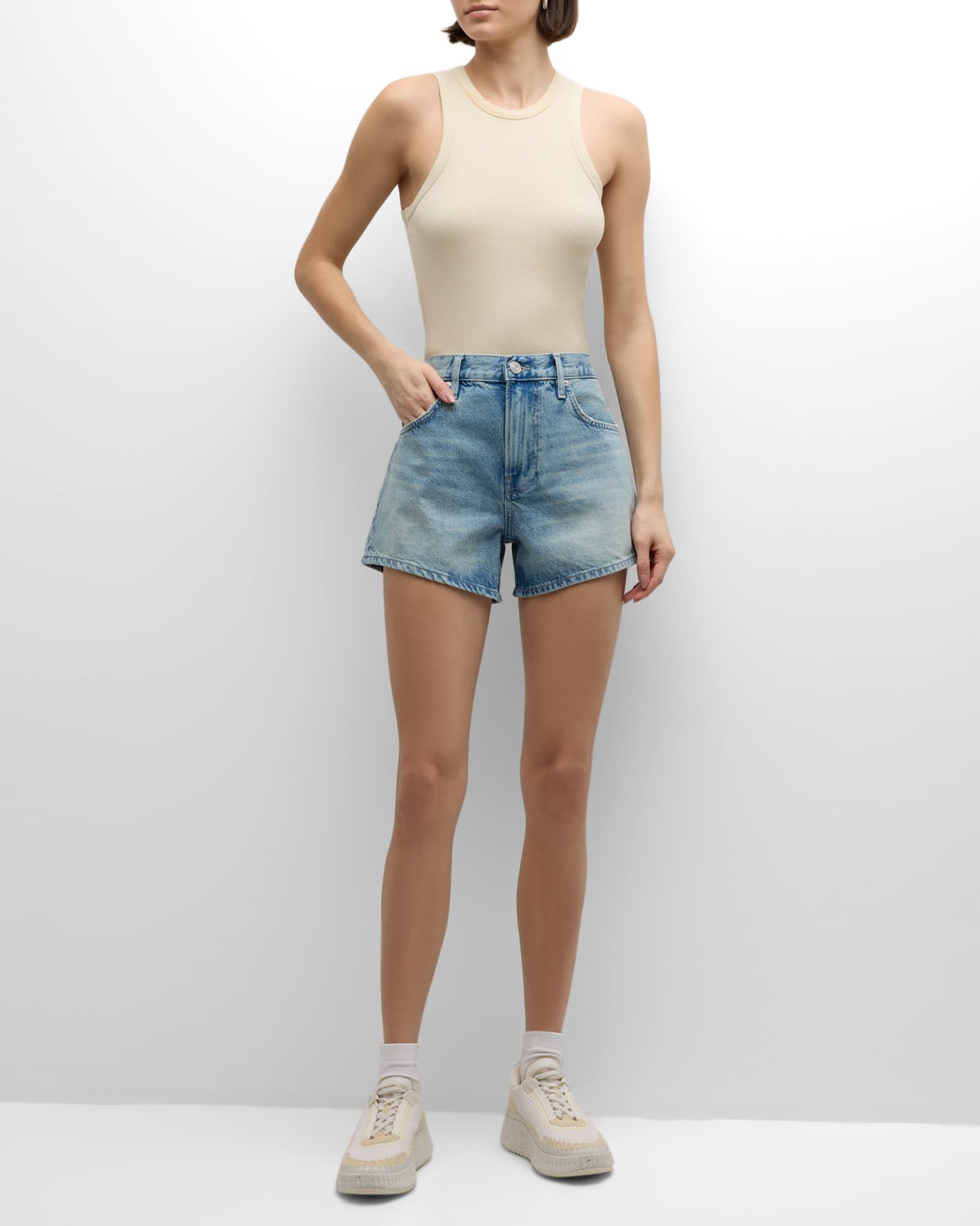 Frame denim shorts discount