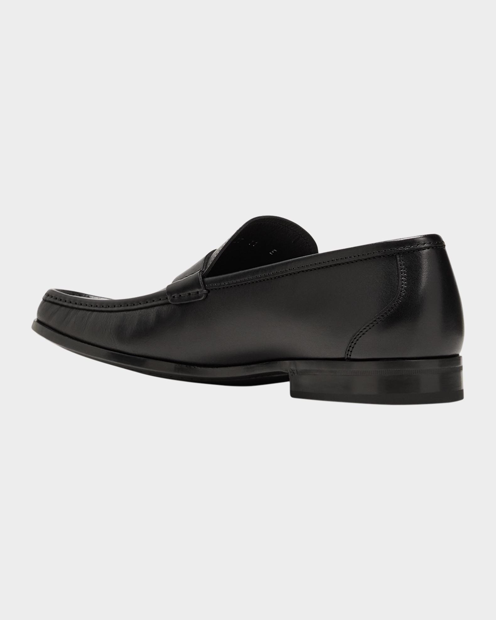 Caspian Nero Calf Men’s Loafers FERRAGAMO Caspian Leather Loafers | Saks Fifth Avenue main image 3