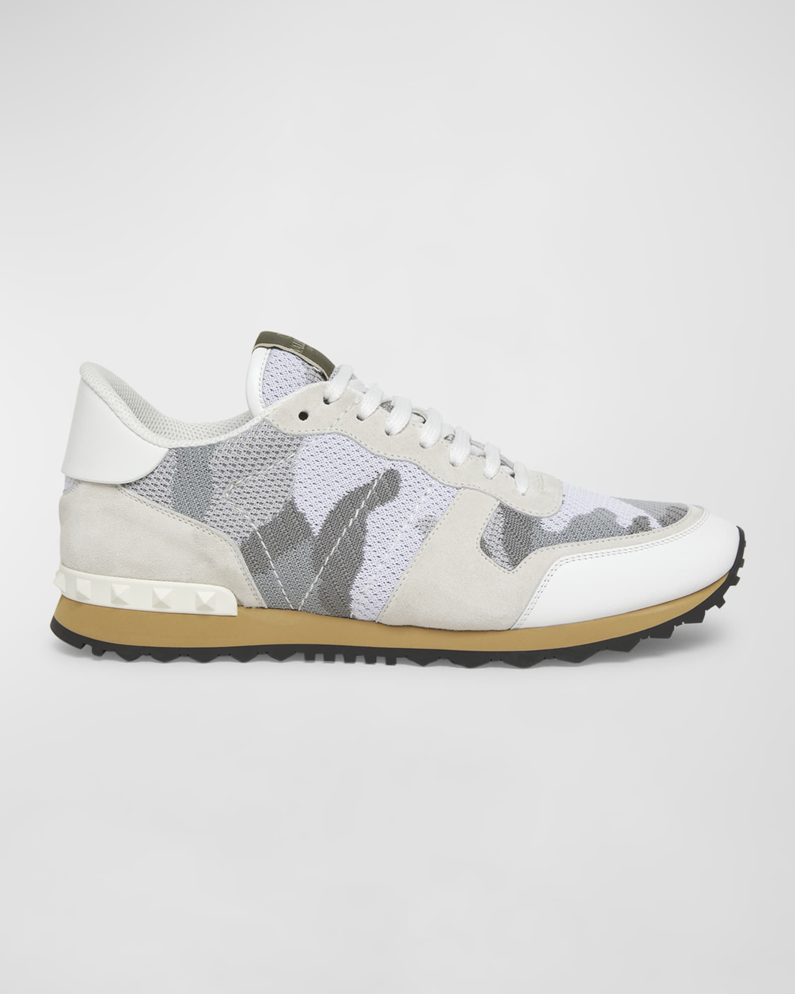 Valentino rockrunner white camo hot sale