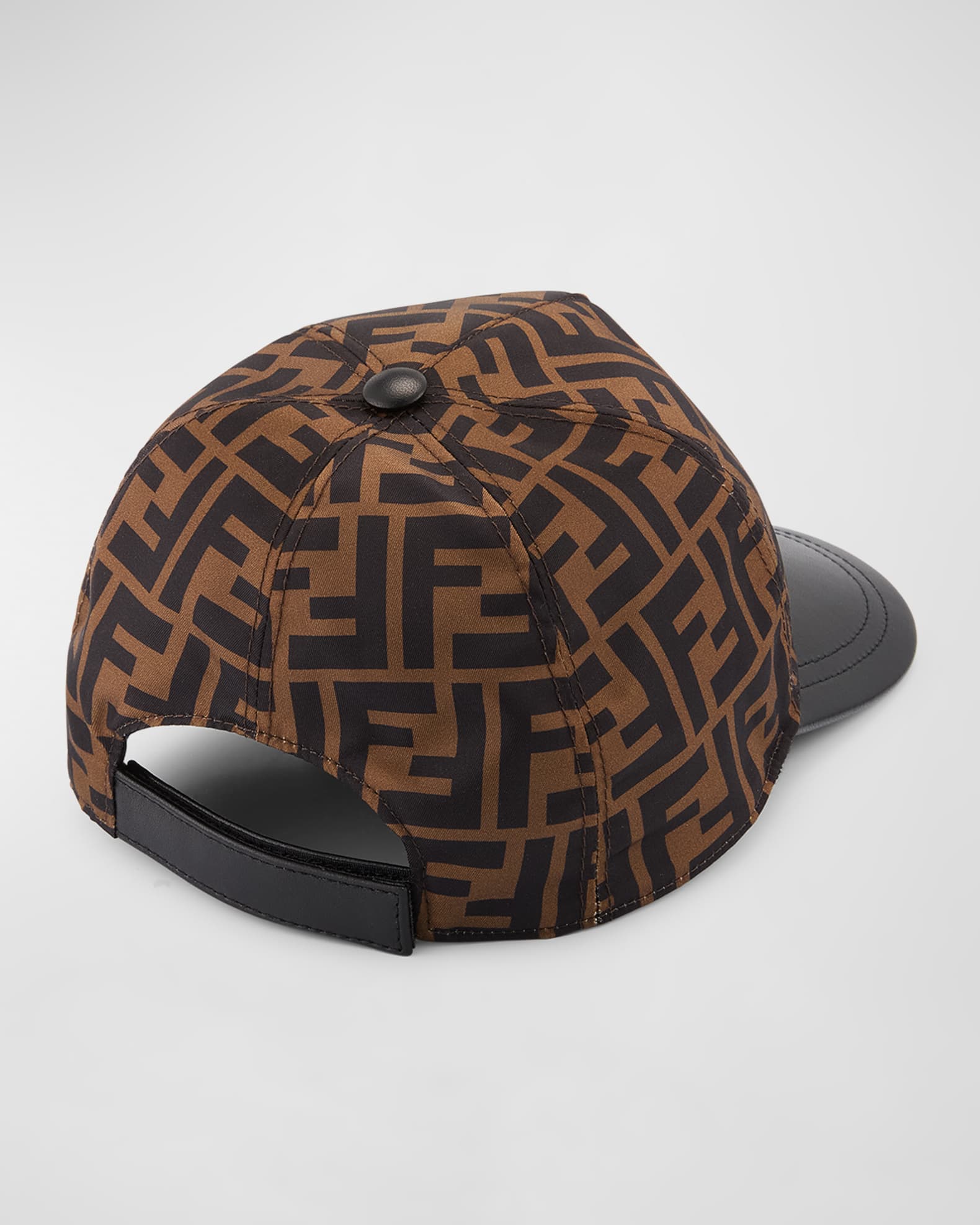 Kid's Monogram Logo-Prnt Baseball Cap, Size S-L 1