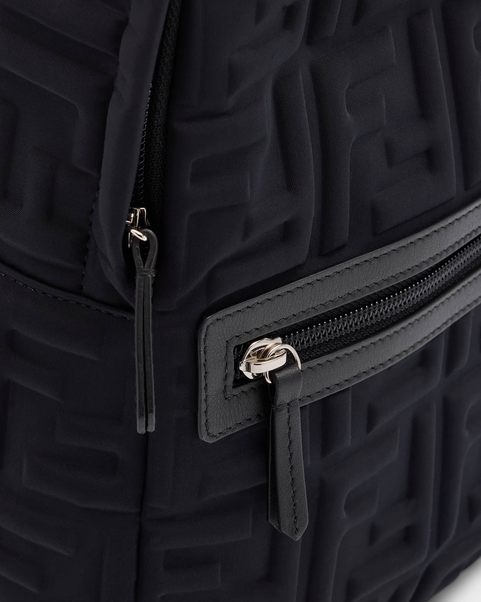 Fendi Kid's Embossed Monogram Backpack | Neiman Marcus
