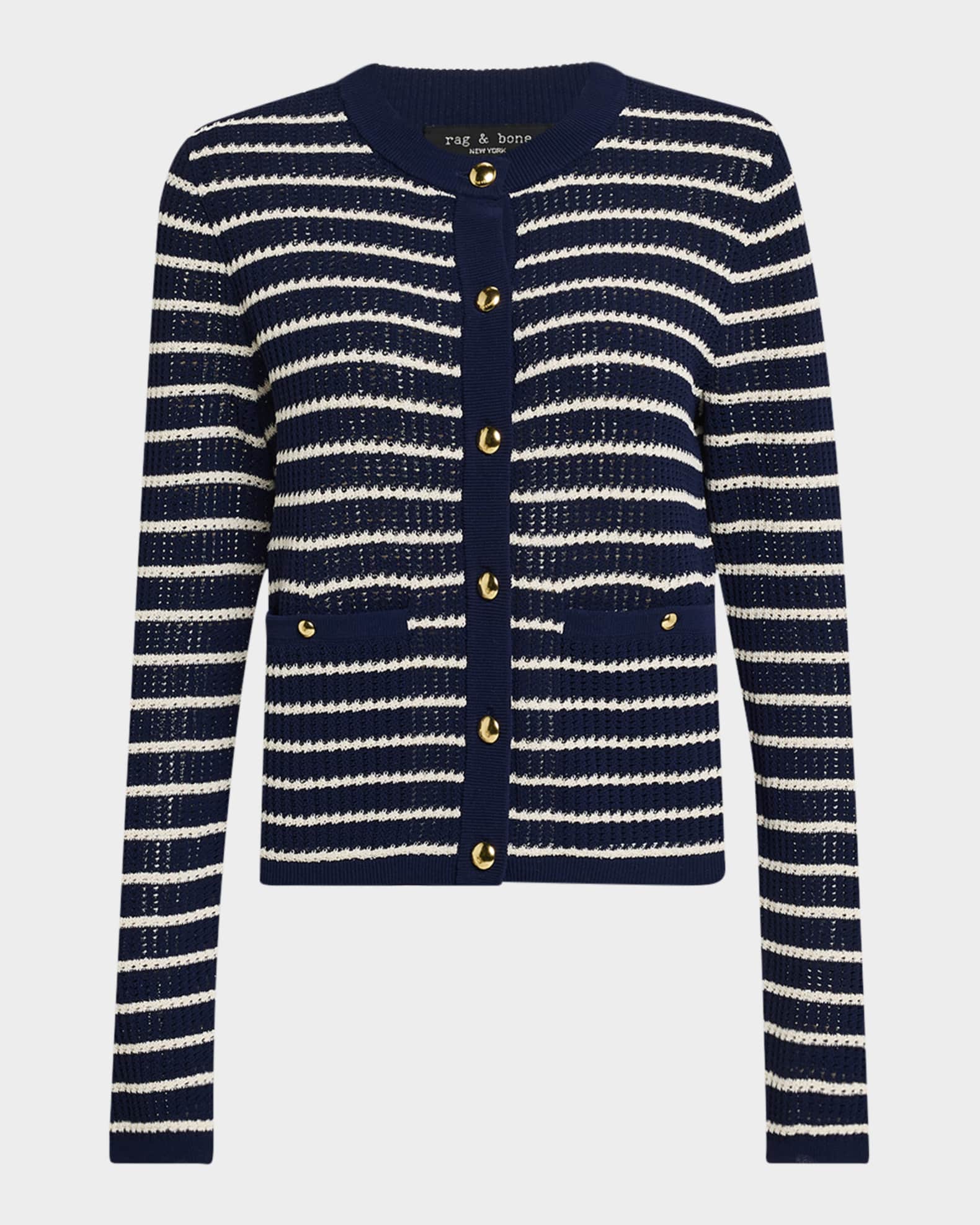 Viola Striped Cardigan  0