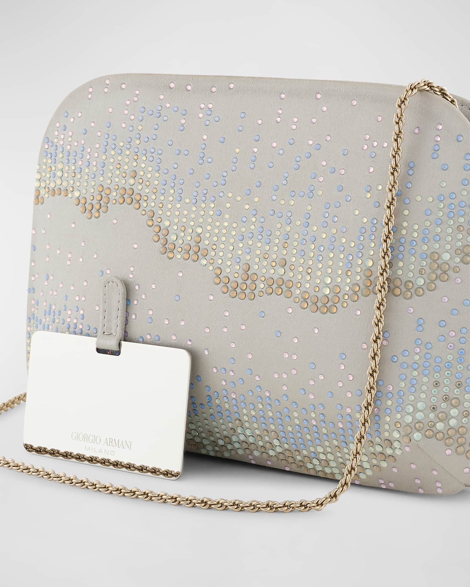 Clutch armani sales