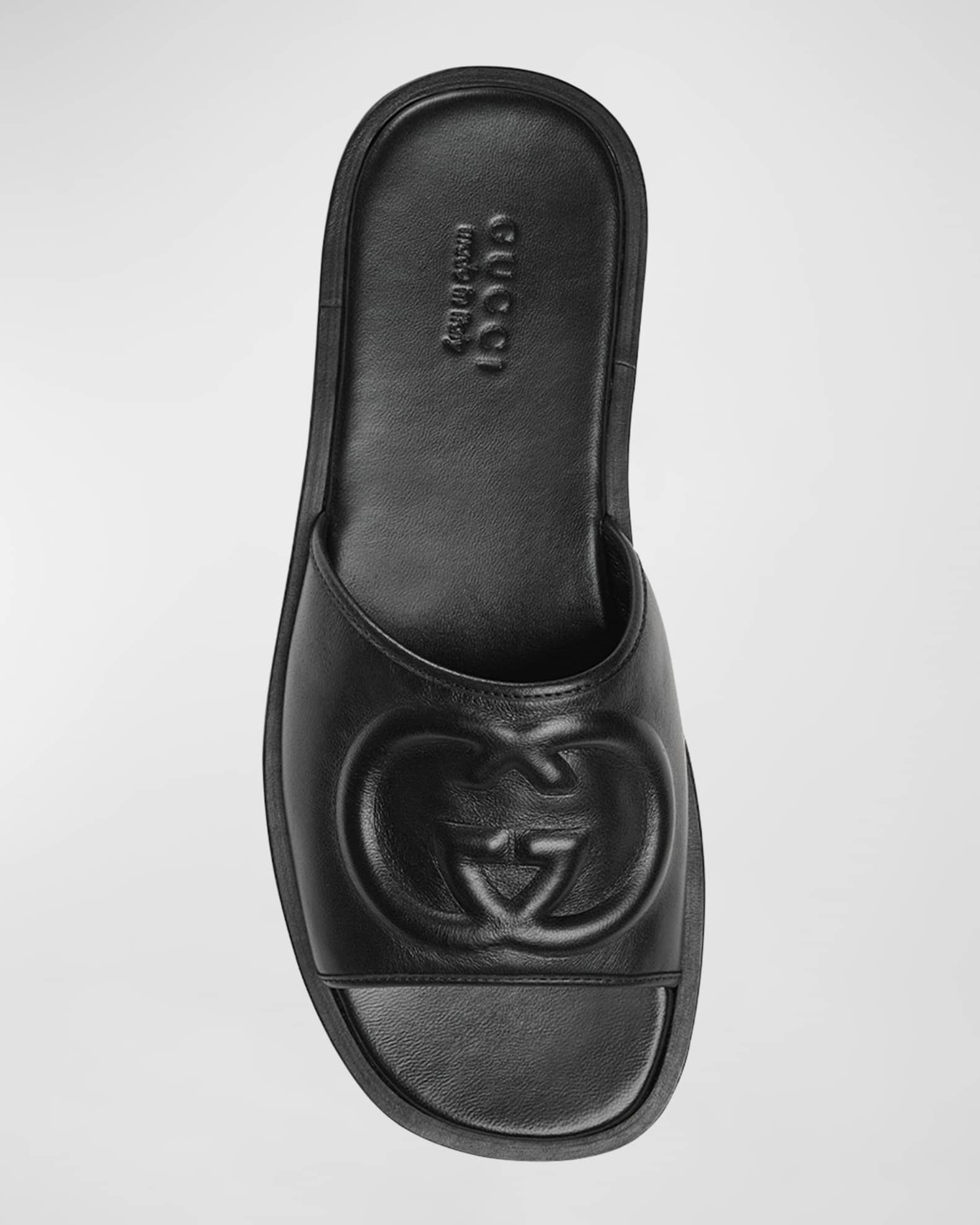 All black gucci sandals new arrivals