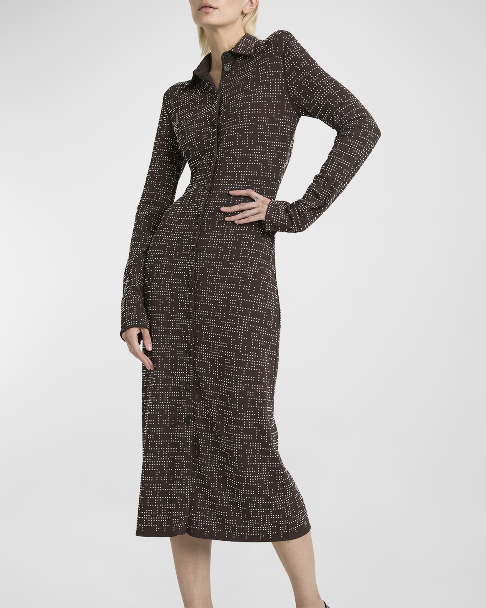 Viscose jersey dress cheap