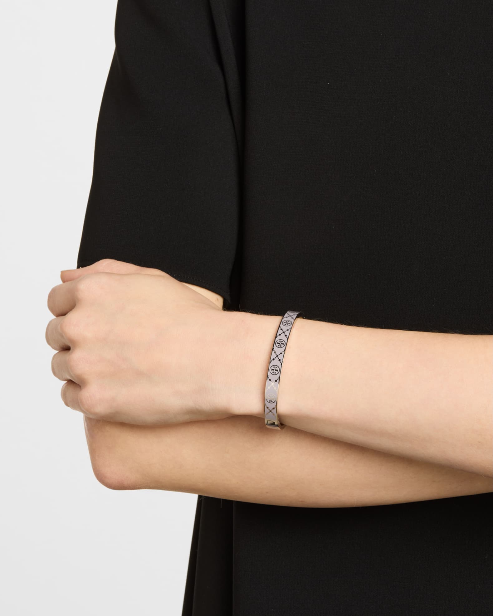 T Monogram Hinge Bracelet 1