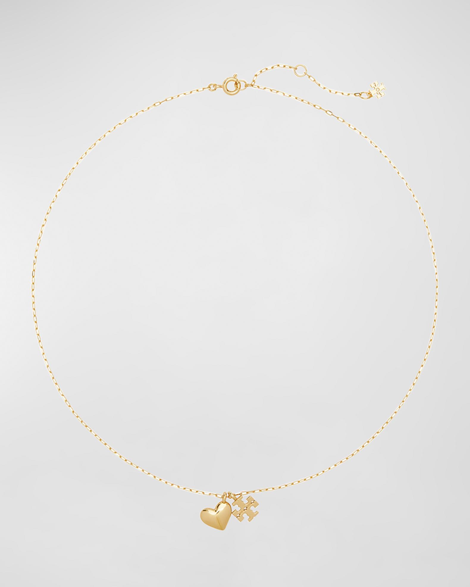 Tory Burch Good Luck Chain Pendant Necklace | Neiman Marcus