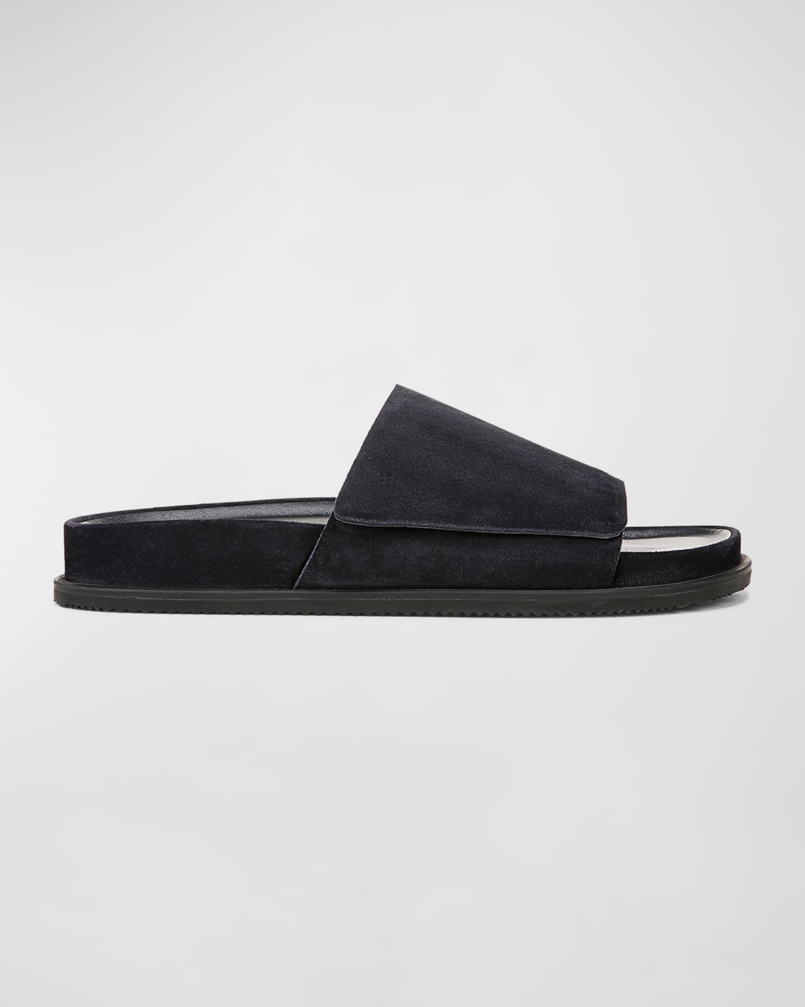 Vince Men's Del Rey Leather Slide Sandals