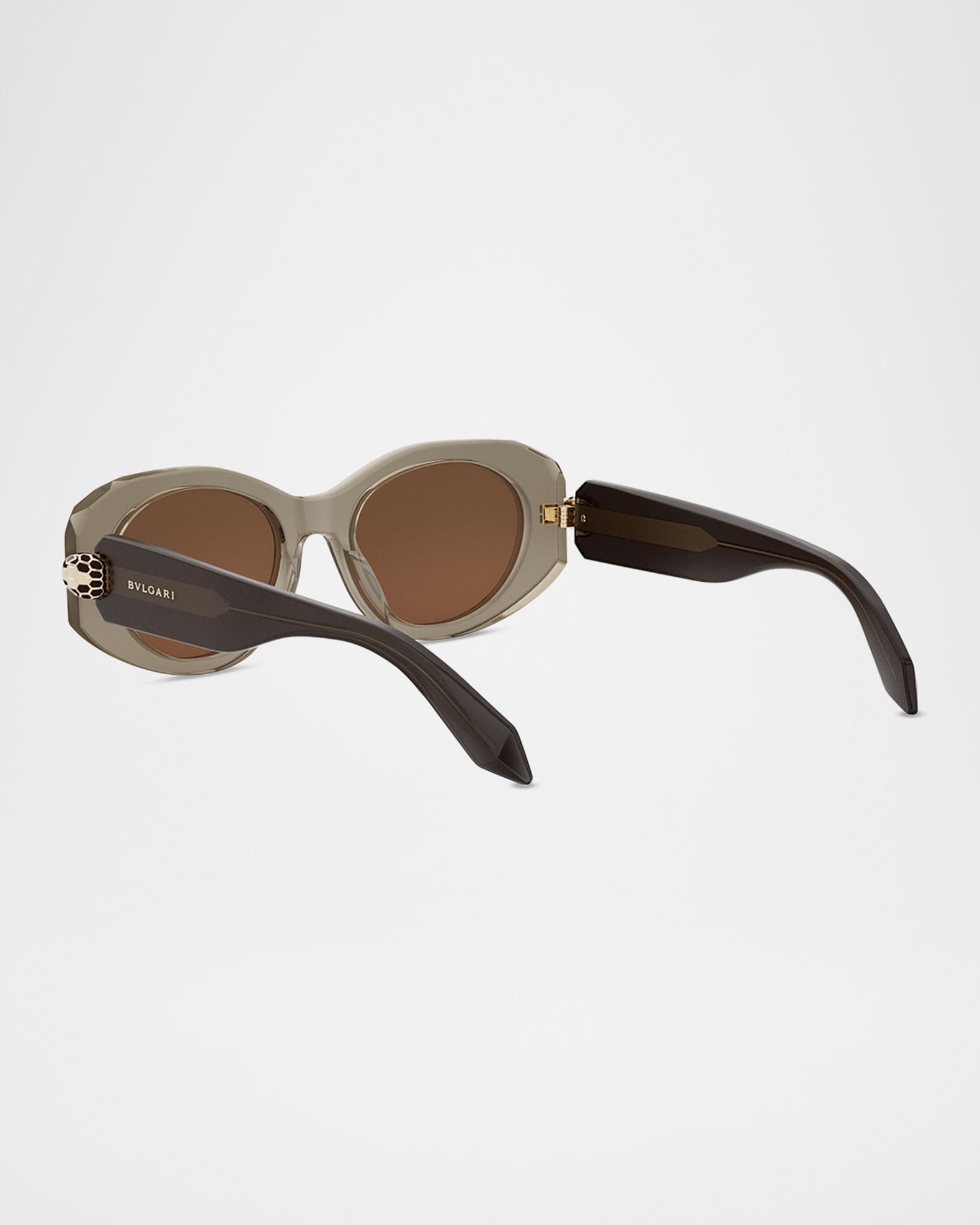 BVLGARI Serpenti Oval Sunglasses | Neiman Marcus
