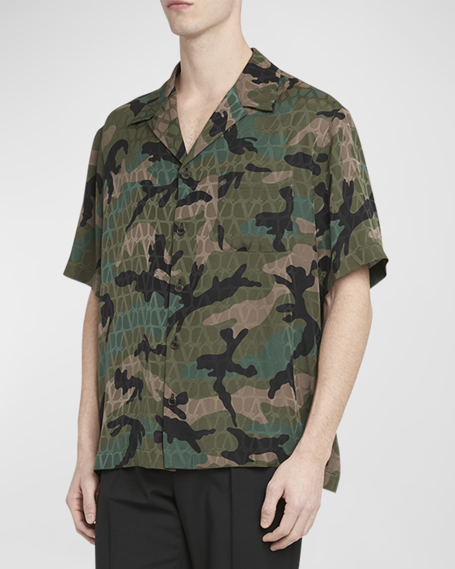Valentino mens camo on sale