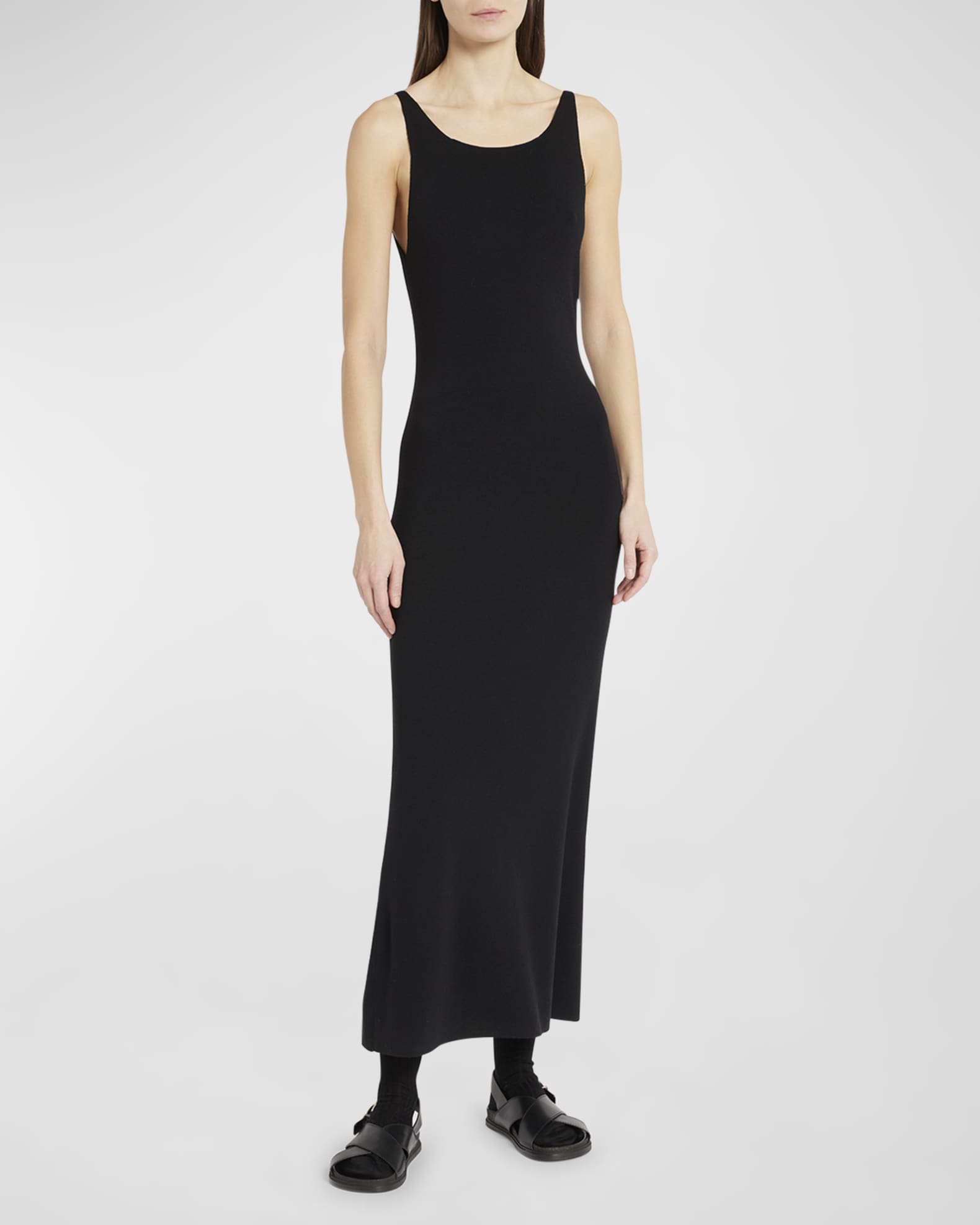 The row black dress online