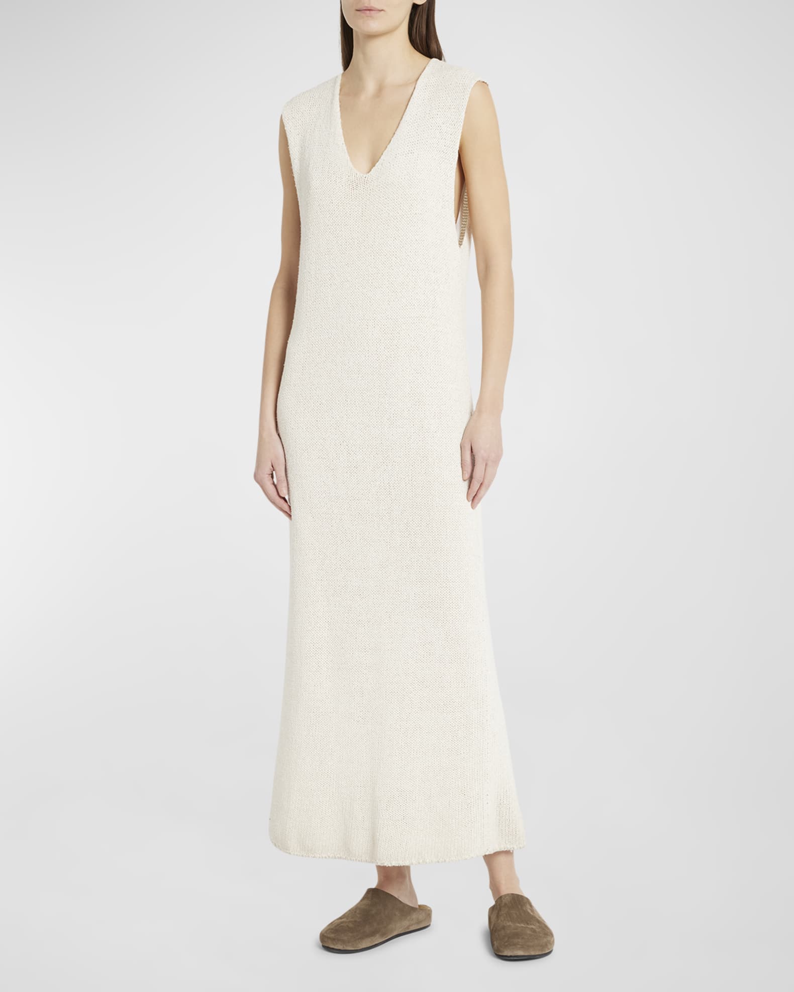 Jonathan Simkhai open-knit panelled dress