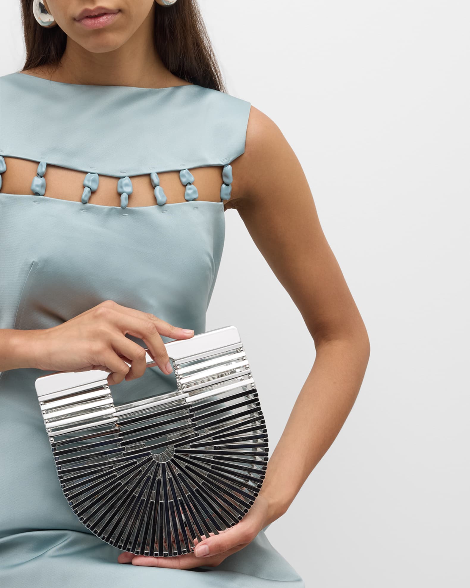 Cult Gaia Mini Ark Top Handle Bag Neiman Marcus