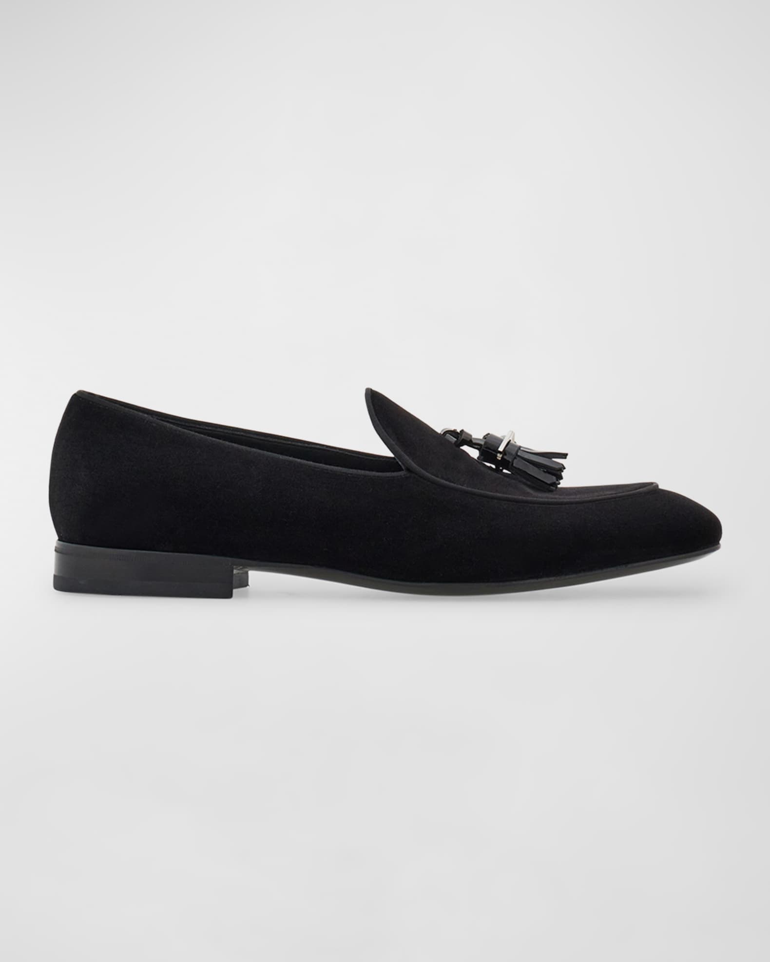 Men's Donovan Leather Gancini-Tassel Loafers 0