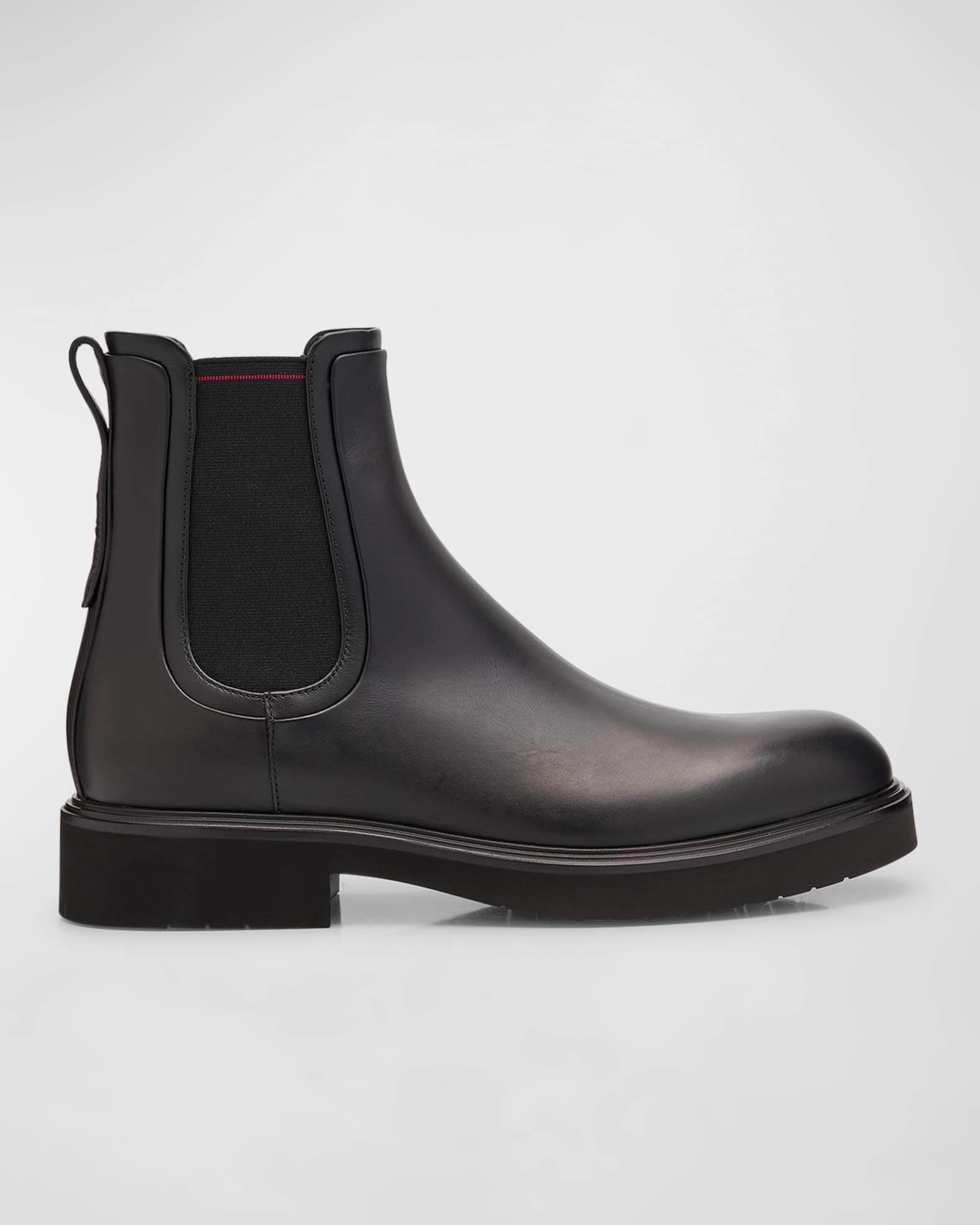 Ferragamo Men s Cezanne Leather Chelsea Boots Neiman Marcus