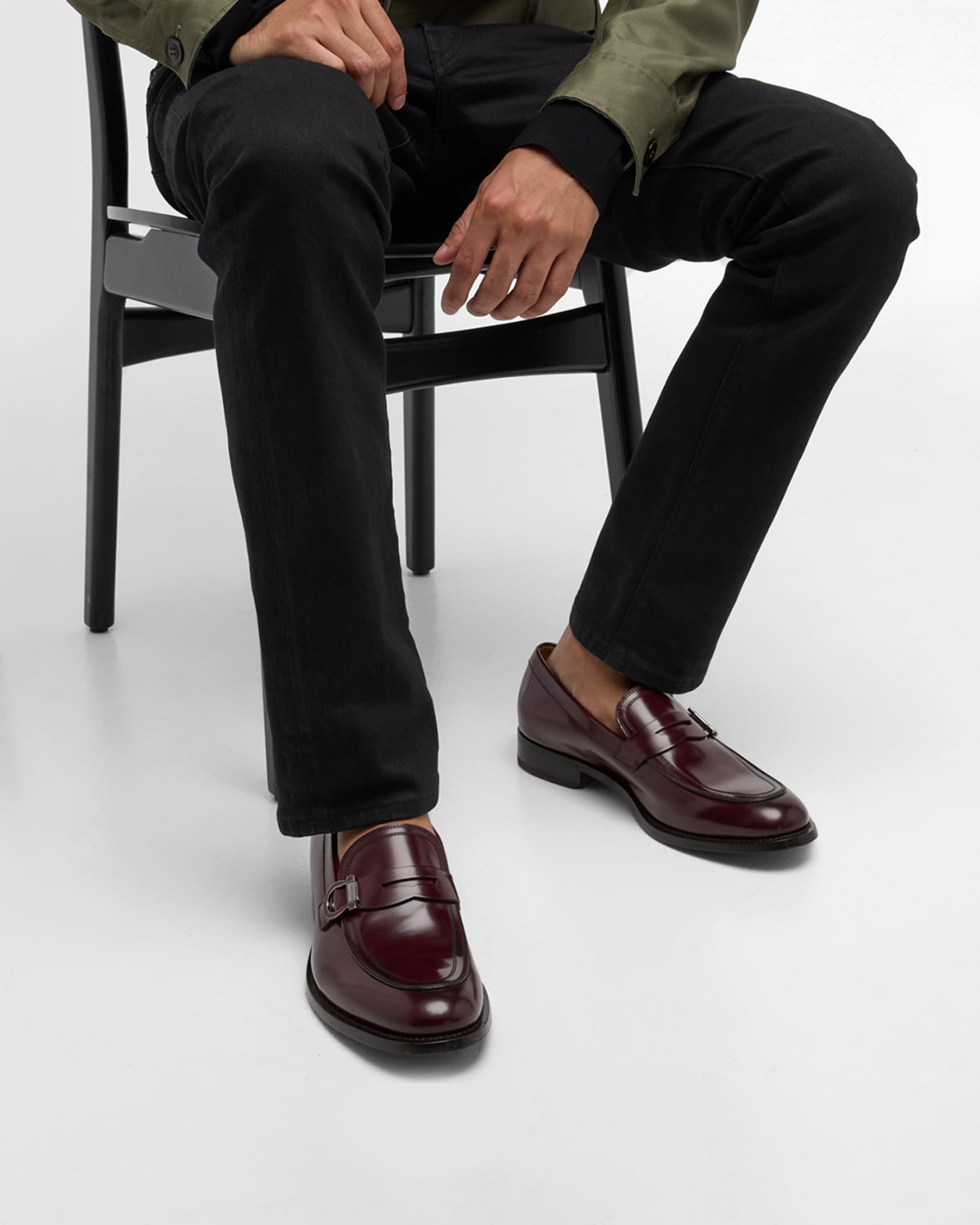Men's Canada Gancini Bit Loafers 1