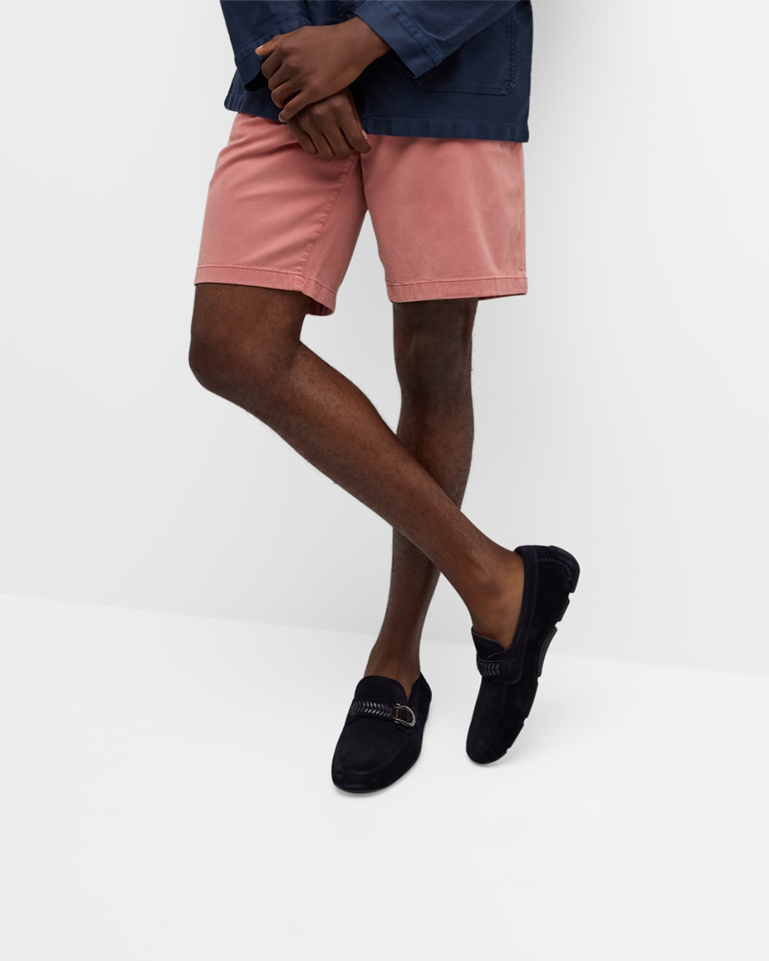 Men's Calipso Gancini Suede Drivers 1