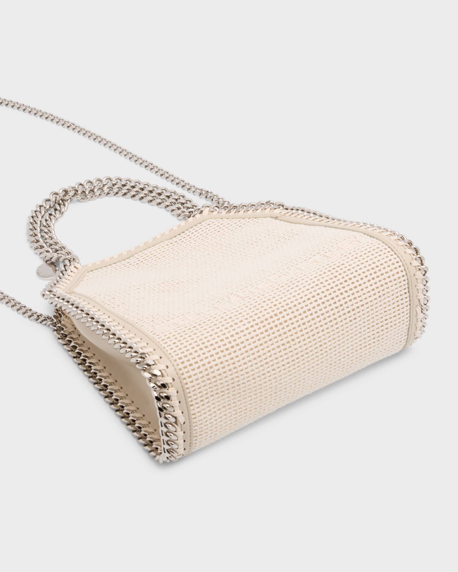 Stella McCartney Falabella Mini Tiny Mesh Vegan Leather Tote Bag Neiman Marcus