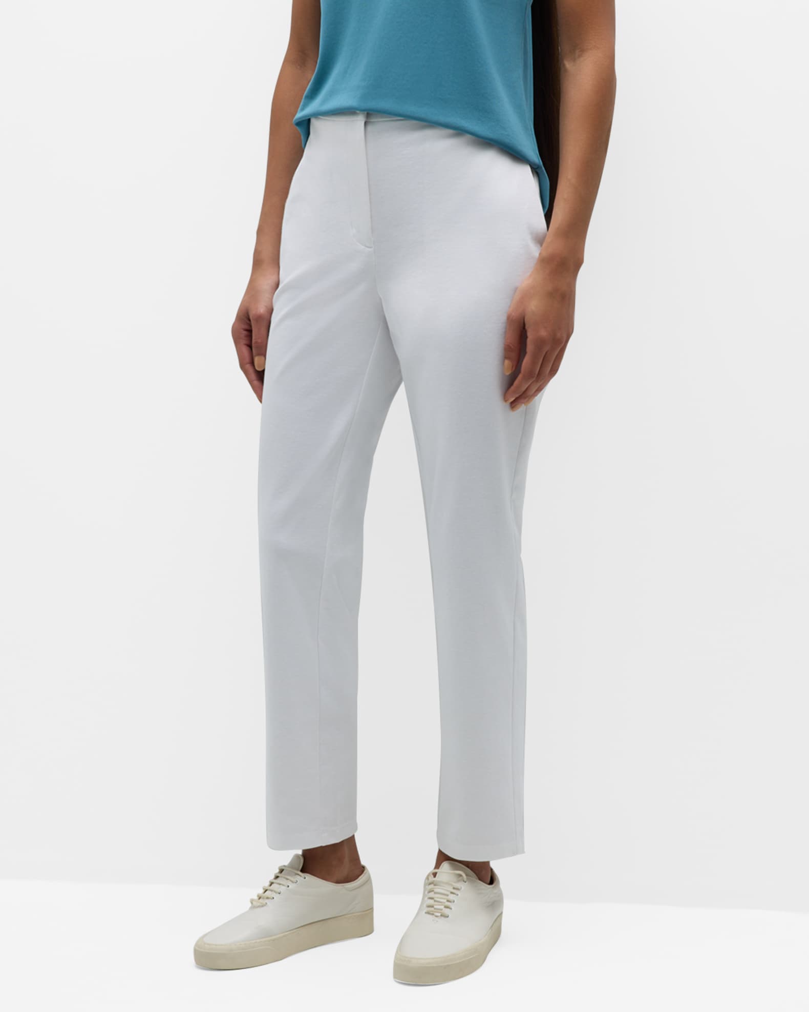 Ponte High Rise Ankle Pant