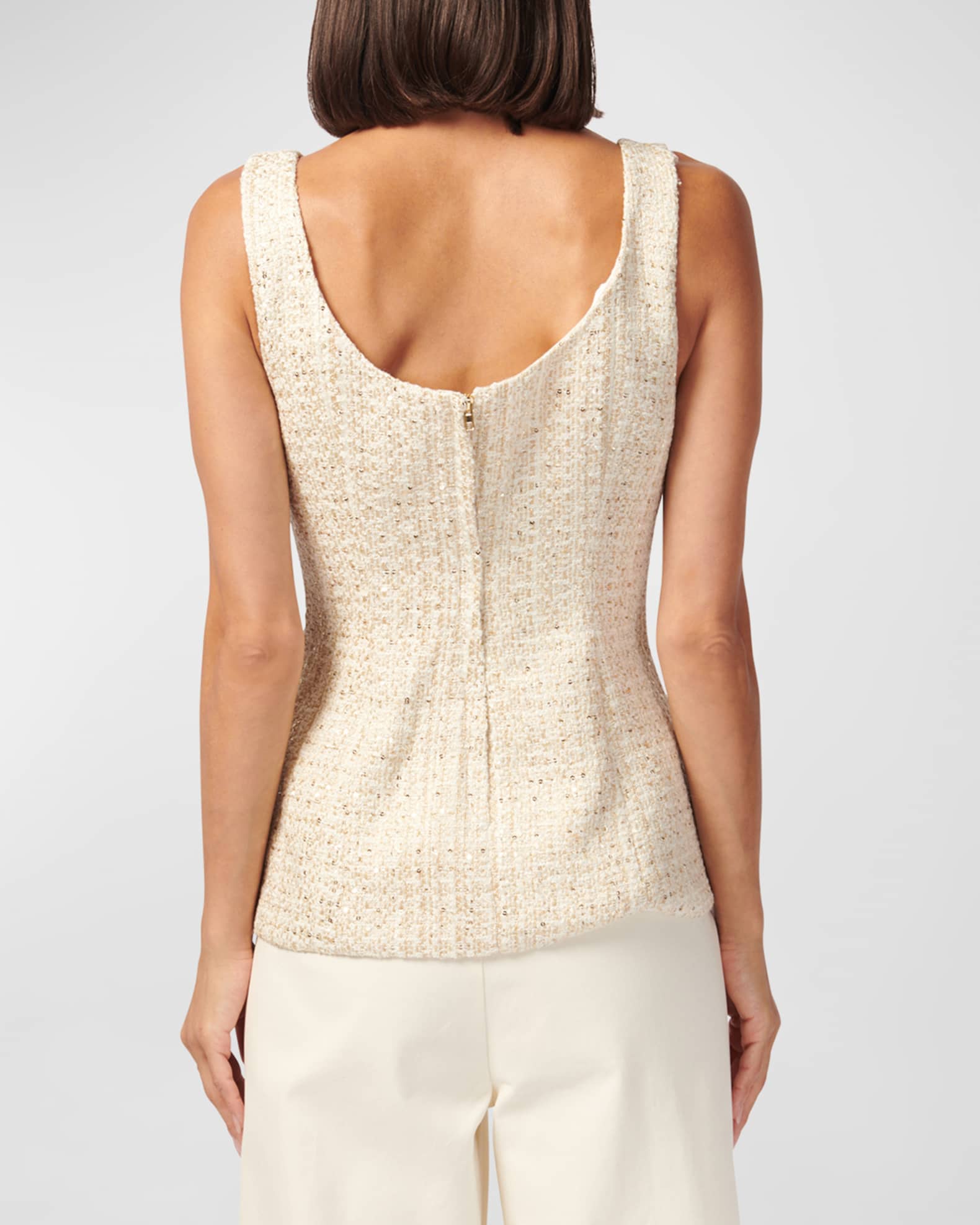 M&Co White Square Neck Cami Top | M&Co