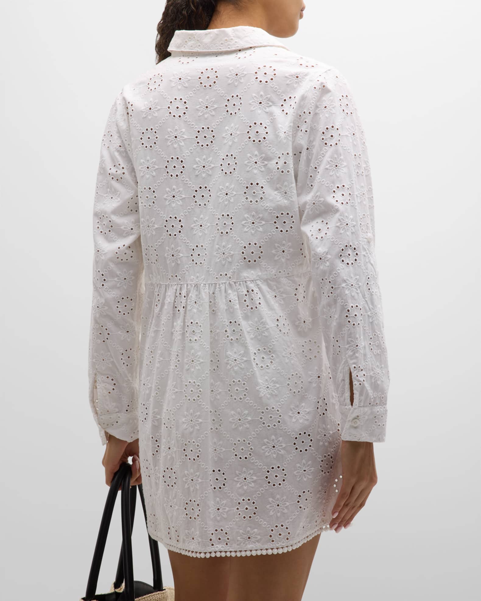 Tommy Bahama St Lucia Sleeveless Tier Dress Cover Up - White main image 1