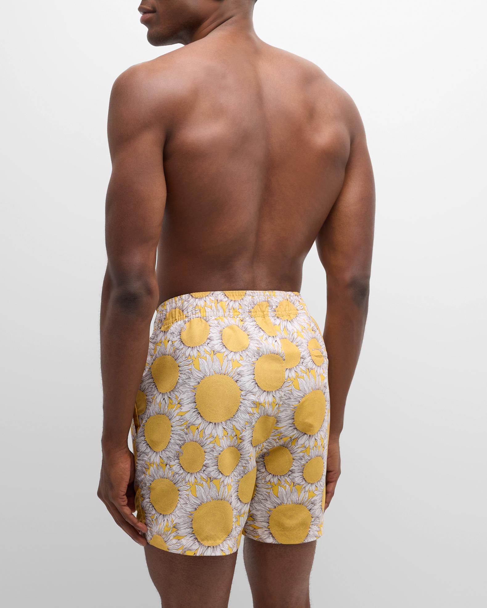 Onia Men's Charles 5 Liberty Sunshine Swim Shorts Neiman Marcus