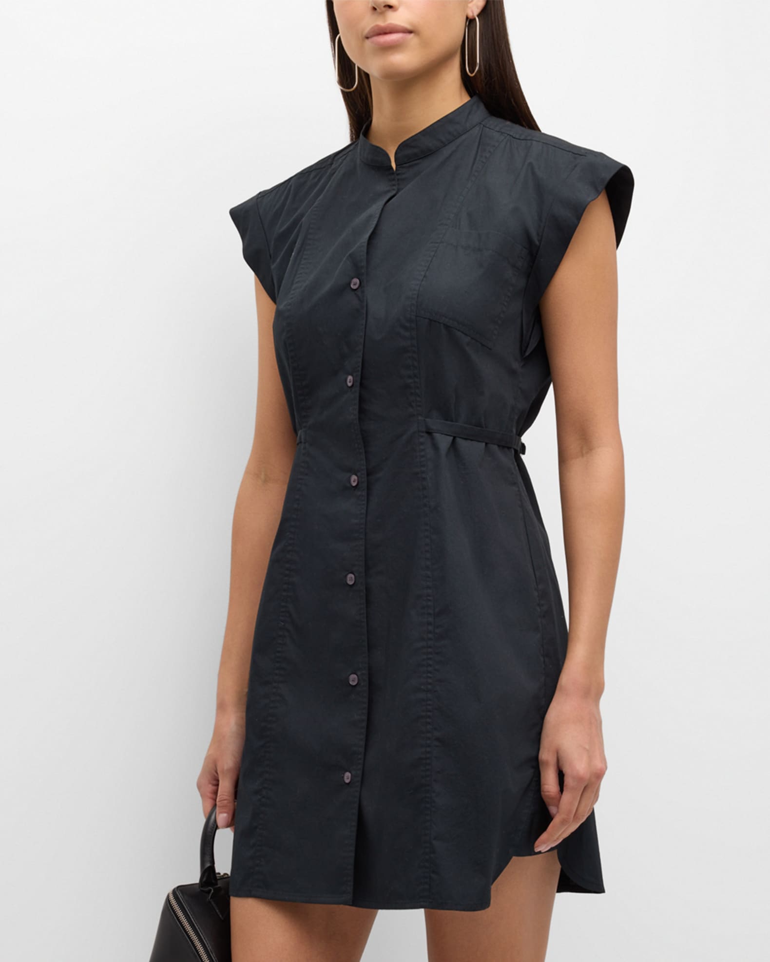 Derek Lam 10 Crosby
 Maya Cotton Twist-Front Maxi Dress main image 1