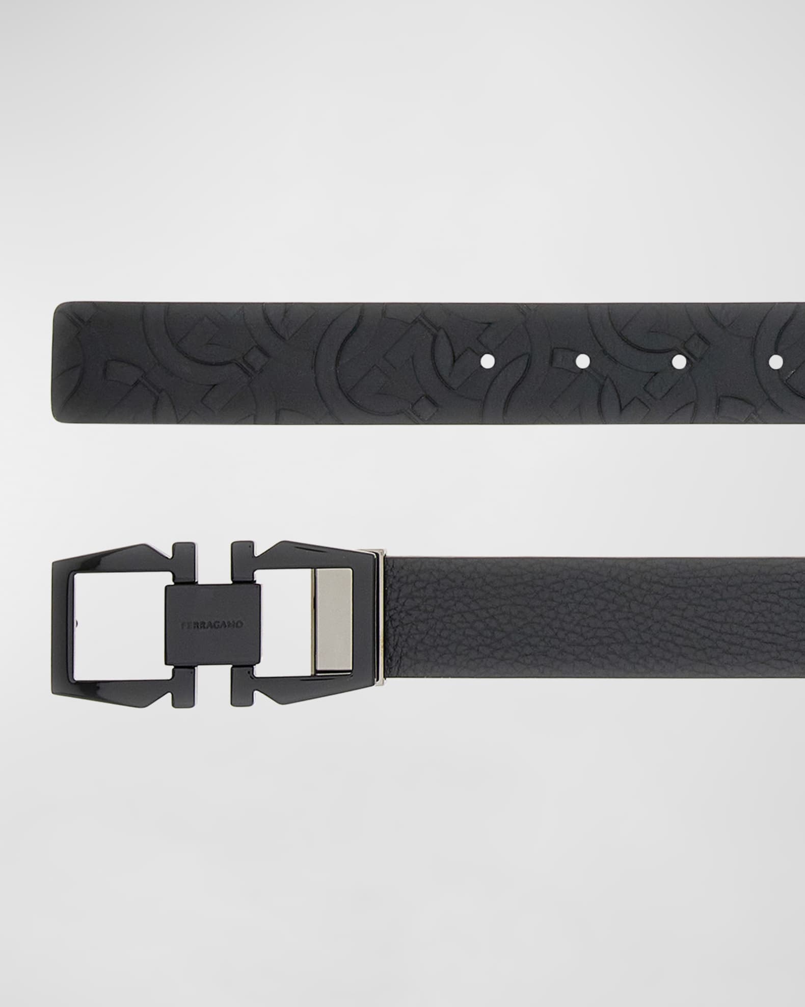 アクセサリーその他 FERRAGAMO GANCINI REVERSIBLE BELT IN GRAINY LEATHER 0400097312871?wid=600&hei=800&