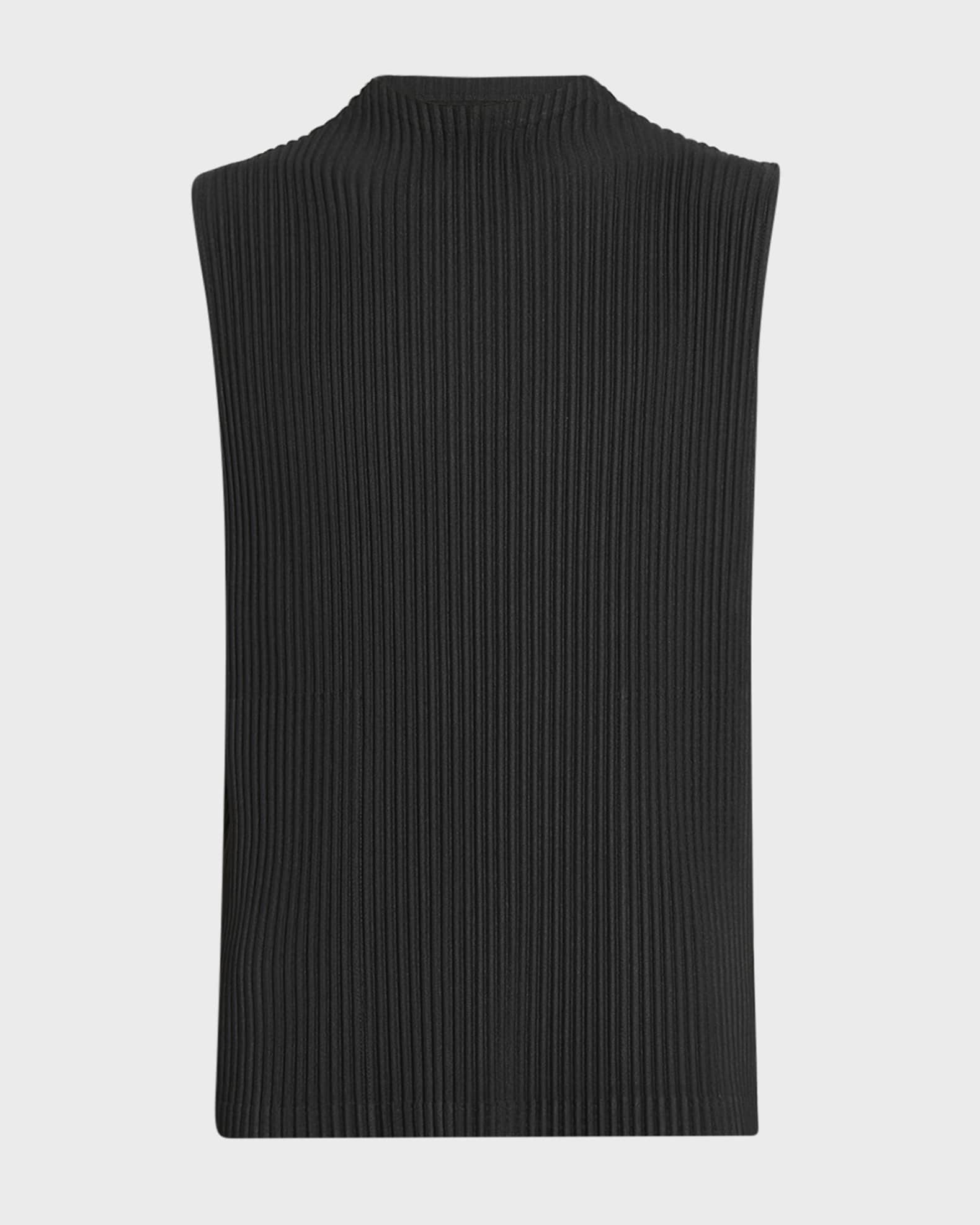 Homme Plisse Issey Miyake Men's Pleated Polo Shirt | Neiman