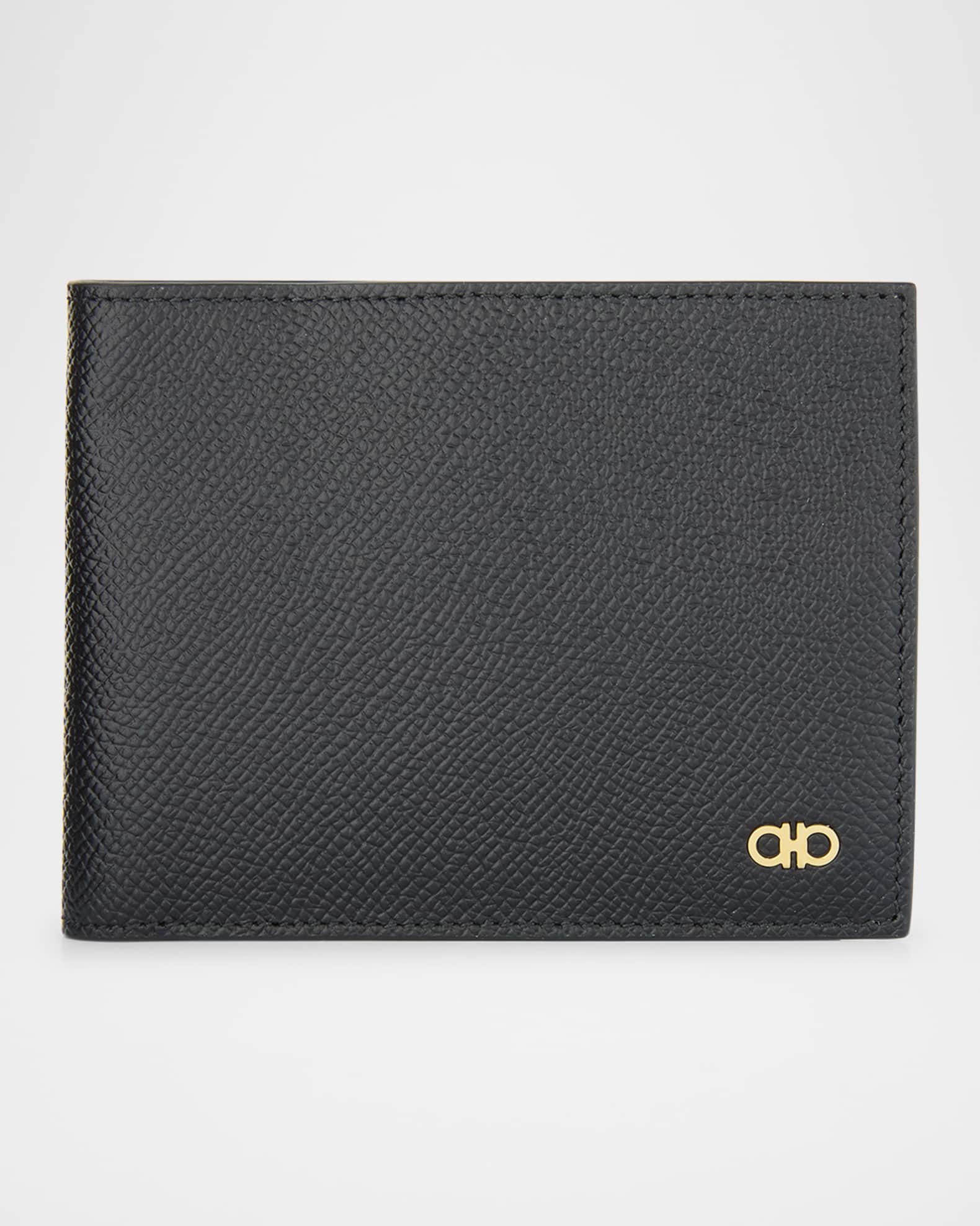 Men's Micro Gancio Leather Wallet  0