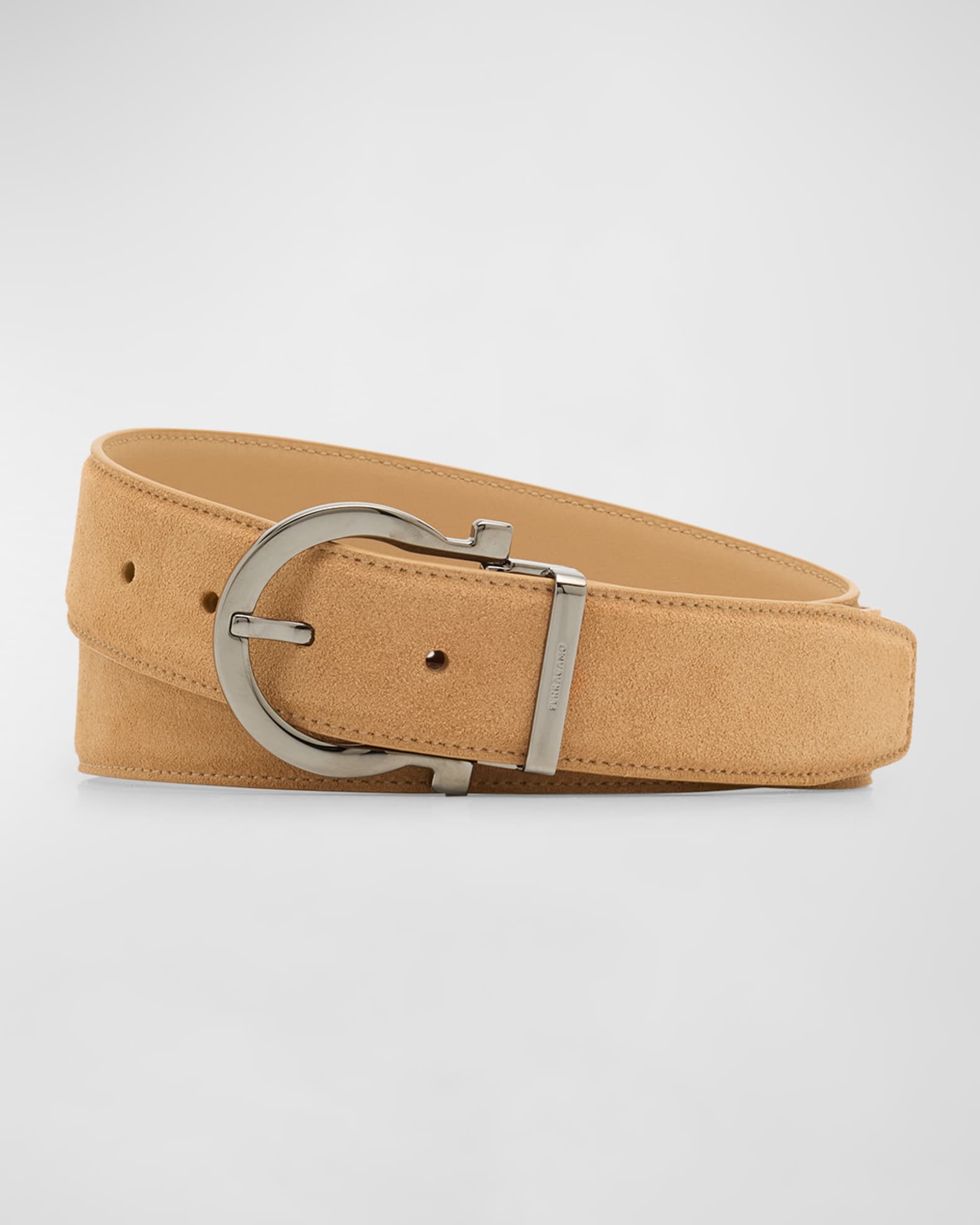 Men s Adjustable Reversible Leather Belt