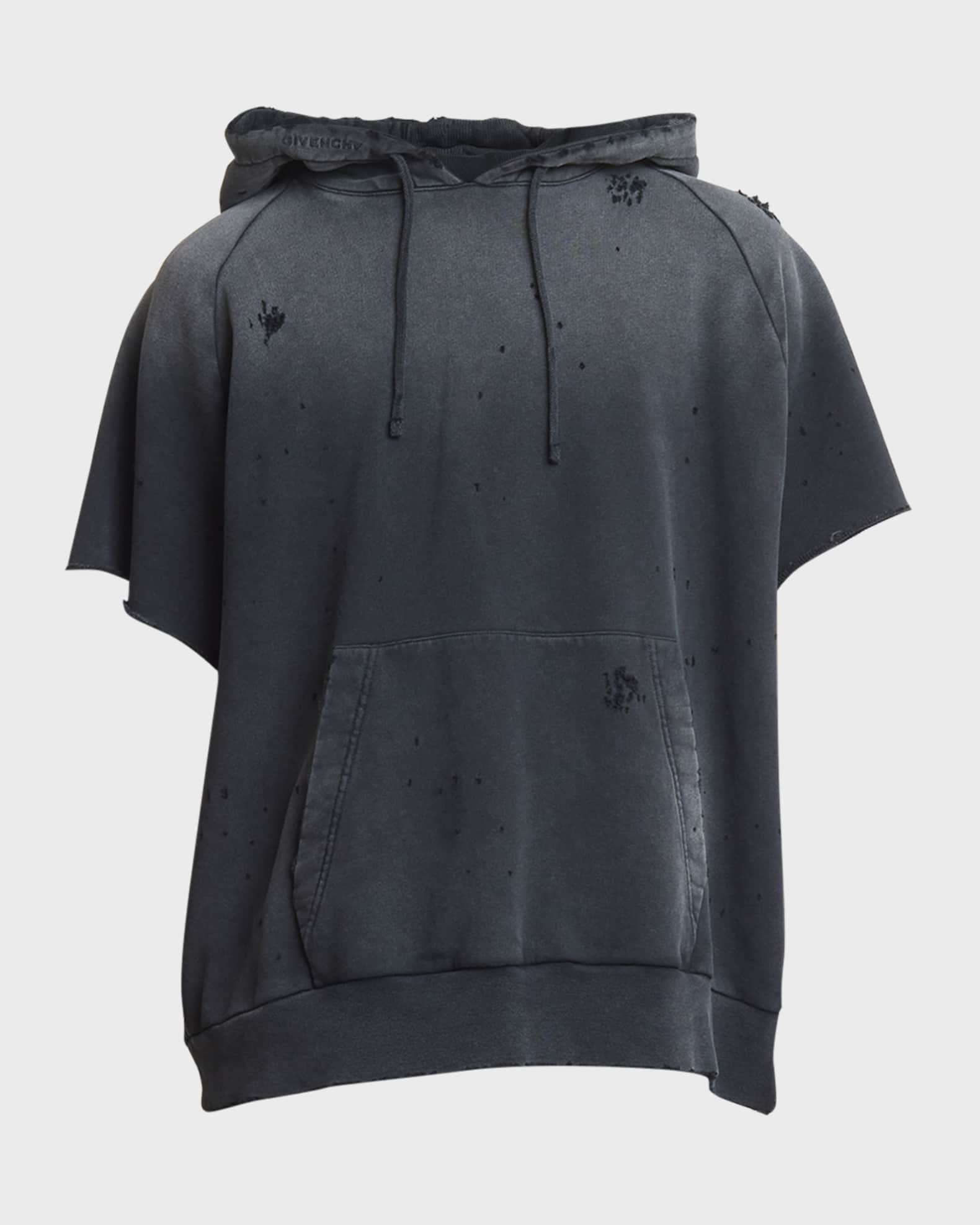 Givenchy short sleeve hoodie clearance