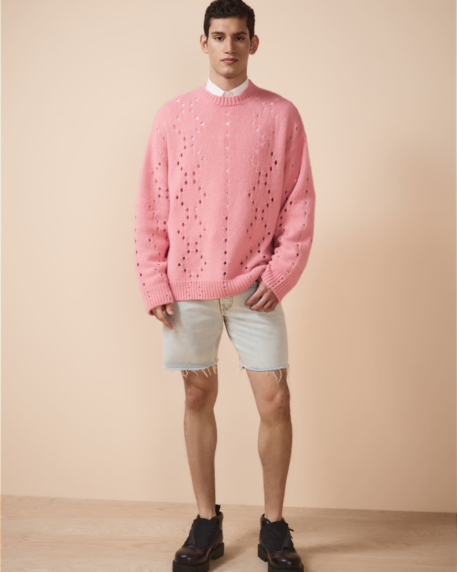 Givenchy sweater with holes best sale