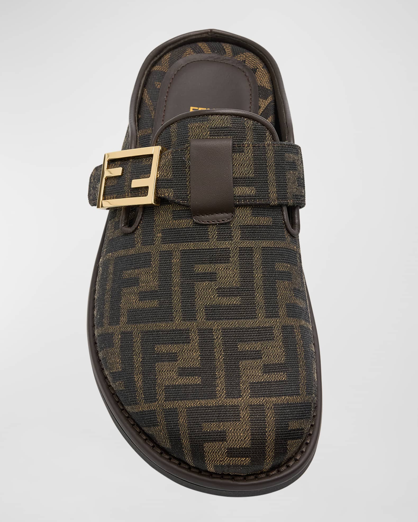 Fendi sabot mules sales