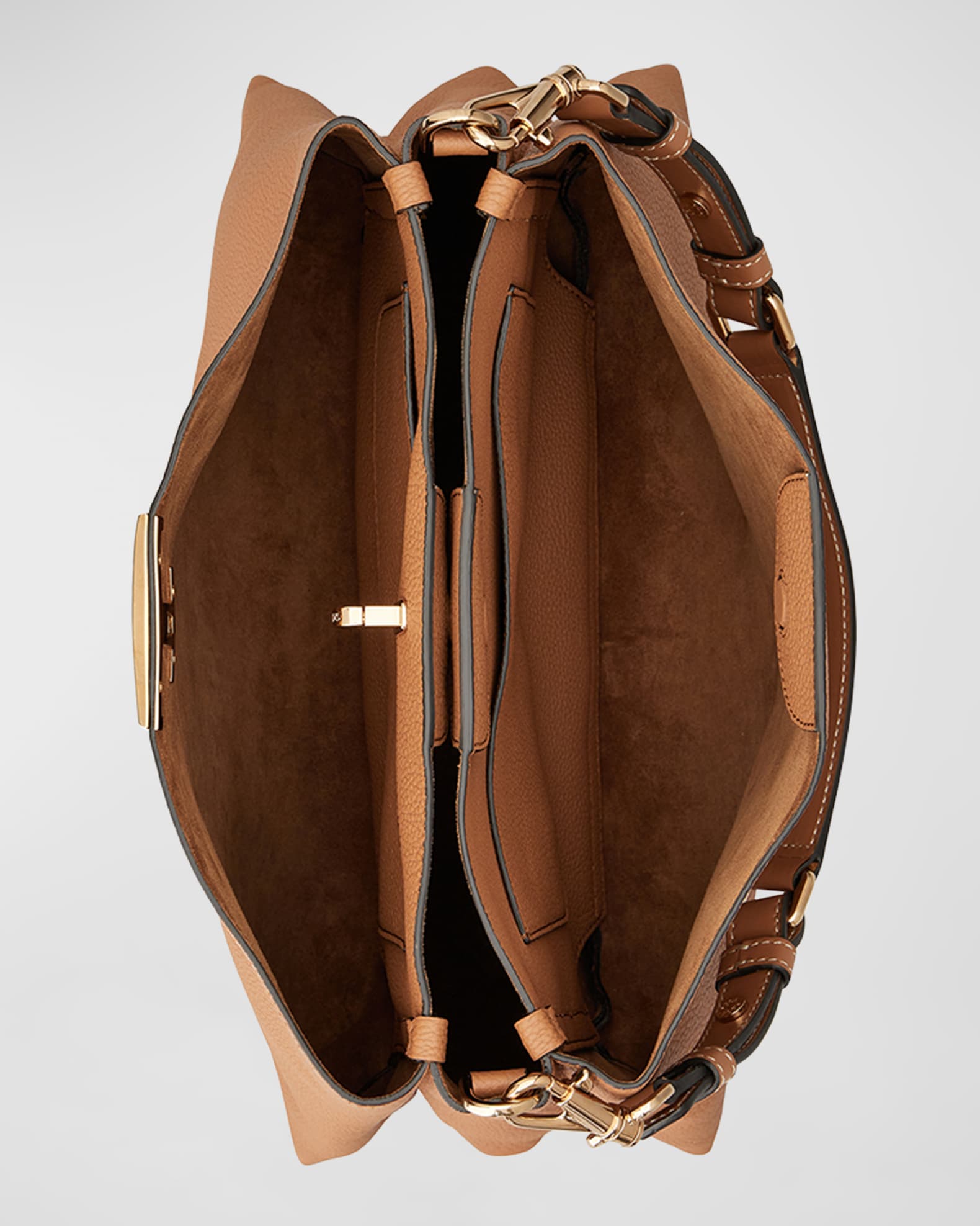 Tod's Medium Leather T Timeless Shoulder Bag | Neiman Marcus