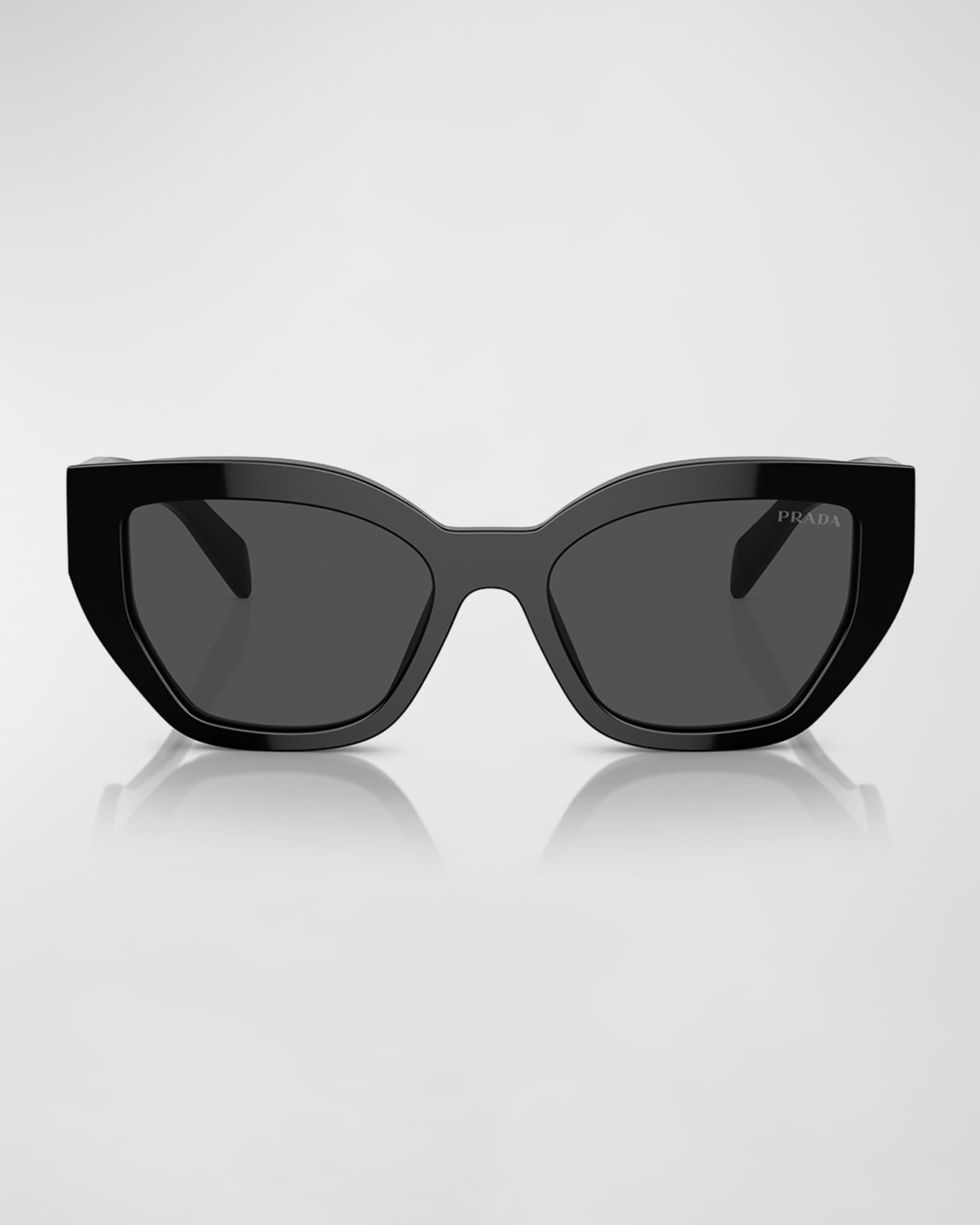 Prada Bold Acetate Butterfly Sunglasses | Neiman Marcus