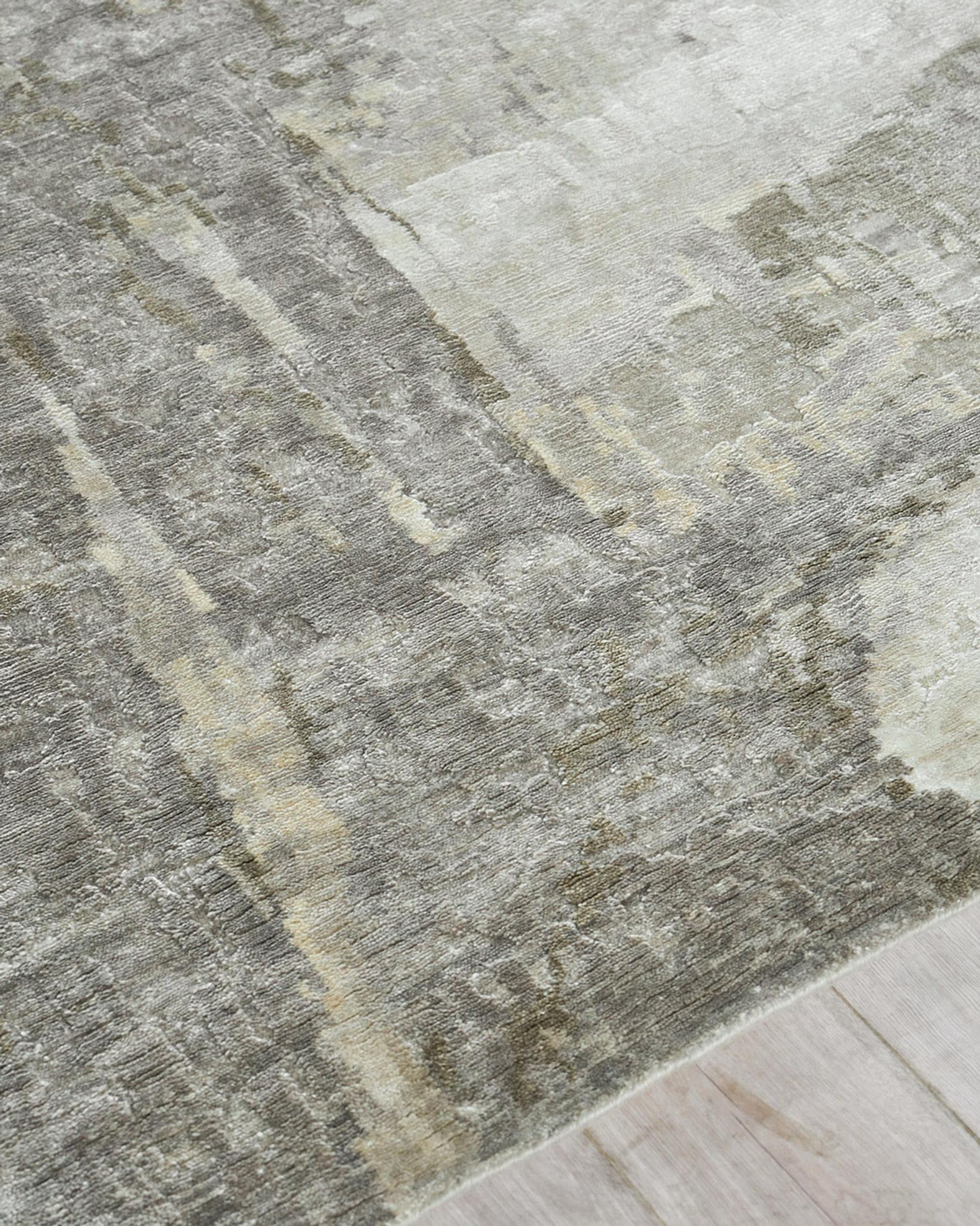 Exquisite Rugs Floor Art Hand-Knotted Beige Rug, 10' x 14' | Neiman Marcus