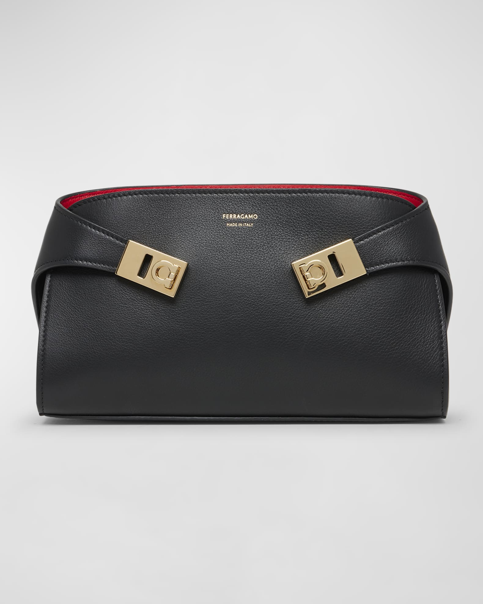 Ferragamo Hug Colorblock Leather Crossbody Bag Neiman Marcus