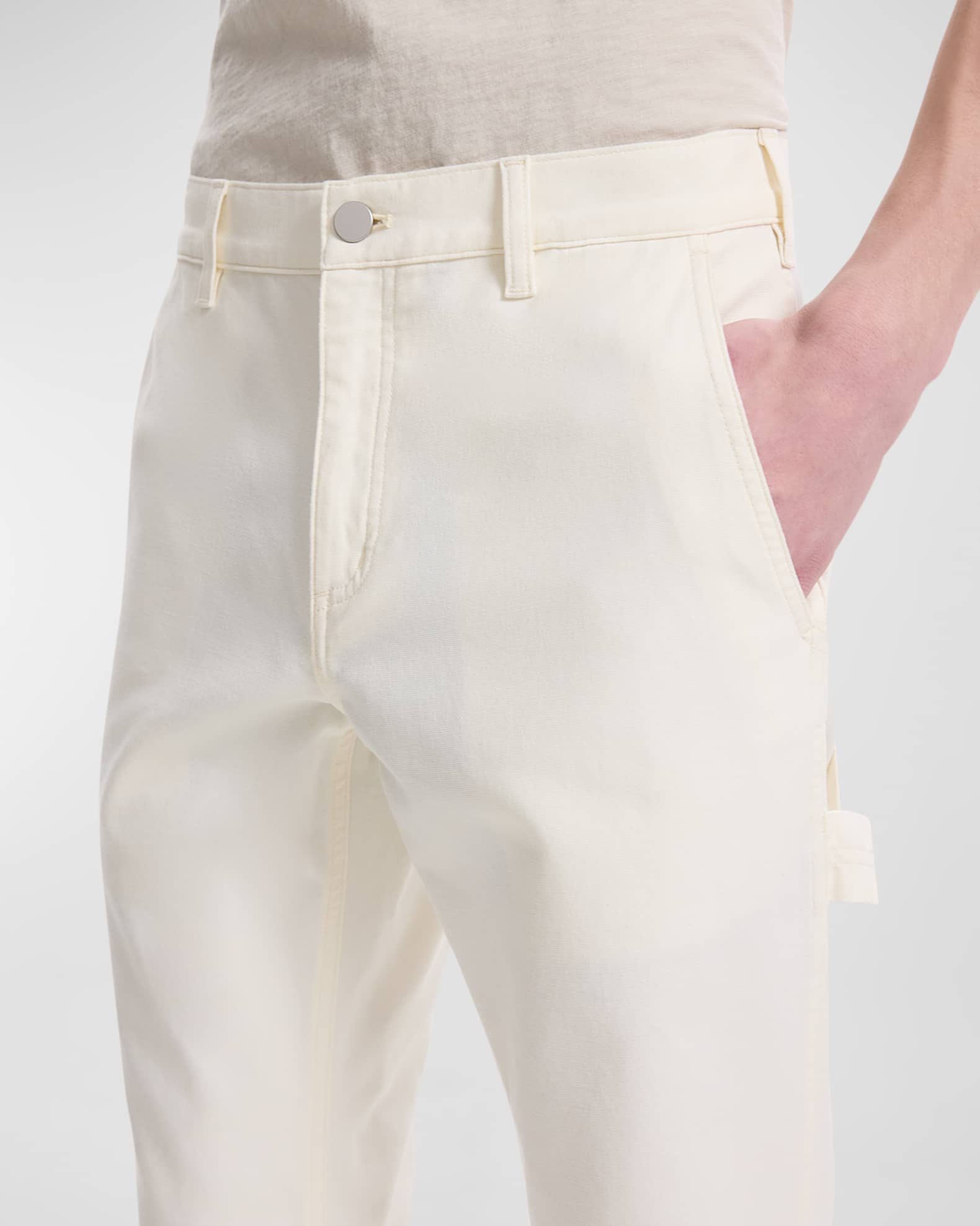 【2plan】Mood cotton carpender pants HUDSON Men's Walker Carpenter Pant, Distress Khaki at Amazon