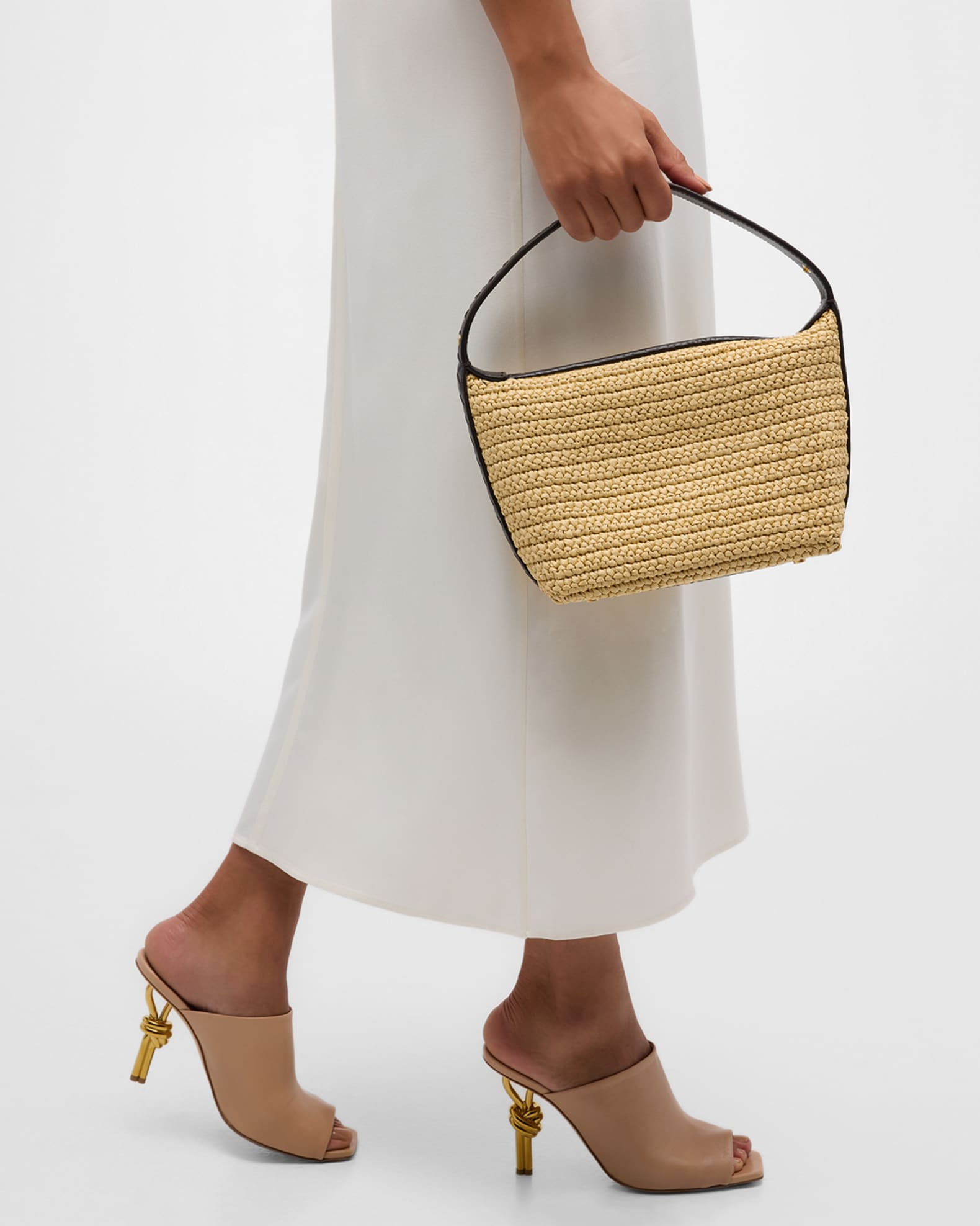 Bottega Veneta Mini Wallace Top-Handle Bag | Neiman Marcus