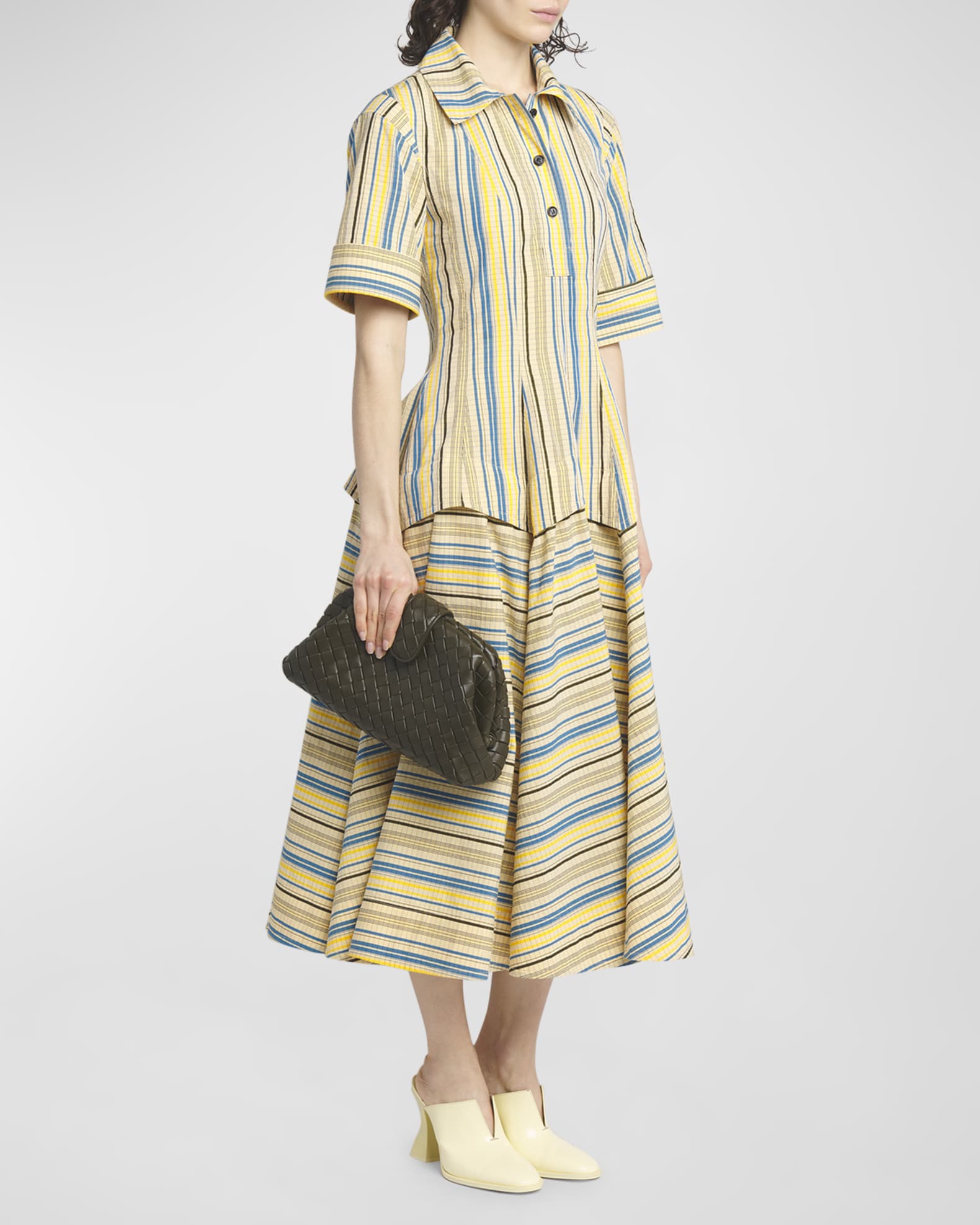 Bottega Veneta Teen Lauren 1980 Bag with Chain | Neiman Marcus