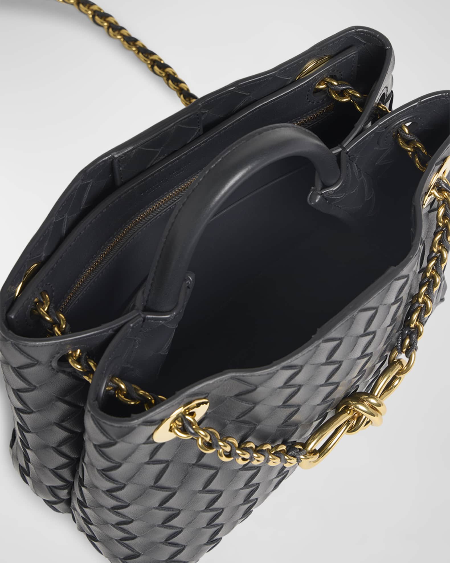 Bottega Veneta Small Andiamo Shoulder Bag with Chain Strap Neiman Marcus