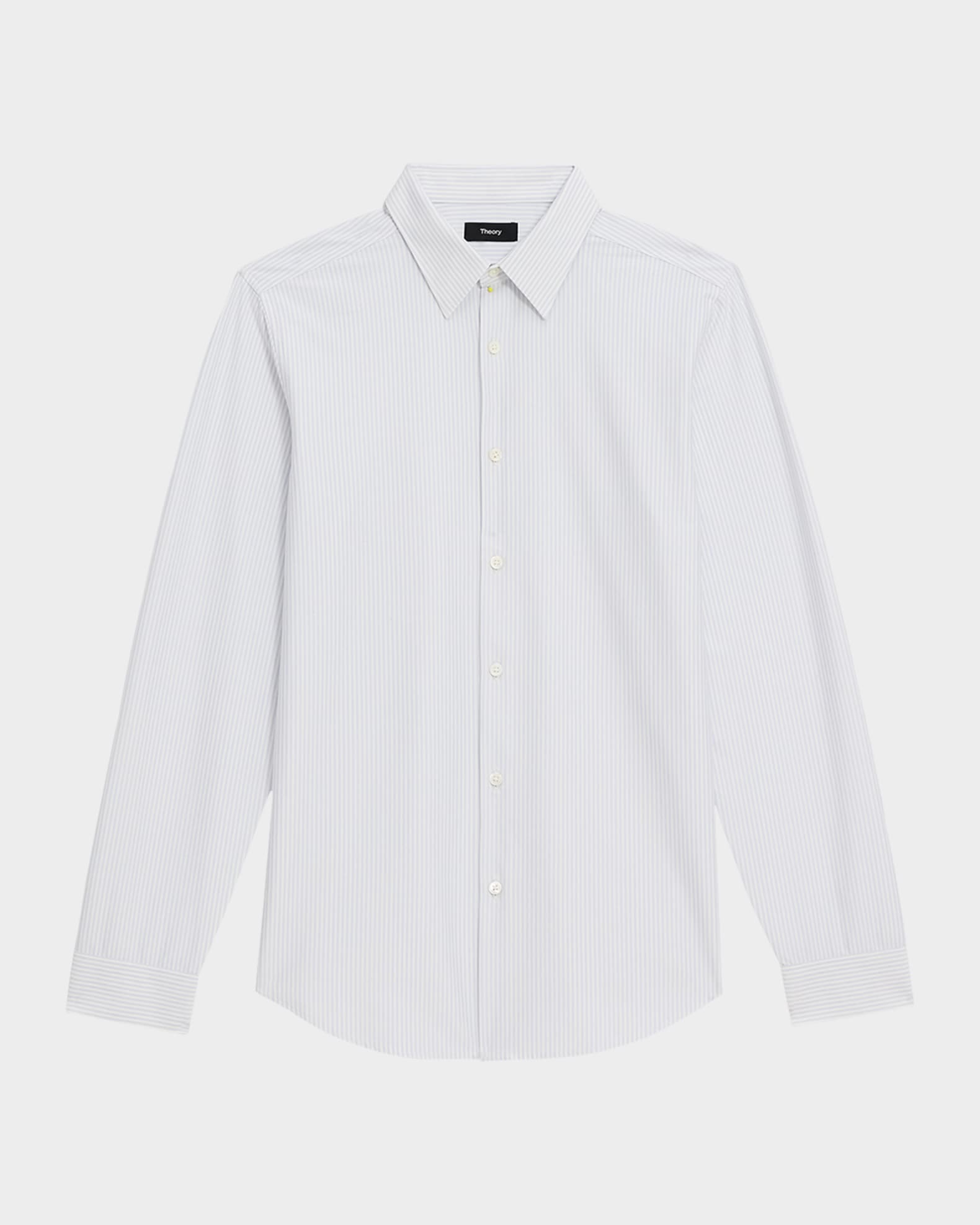 Slim Barrel Cuff Fluid Poplin Shirt