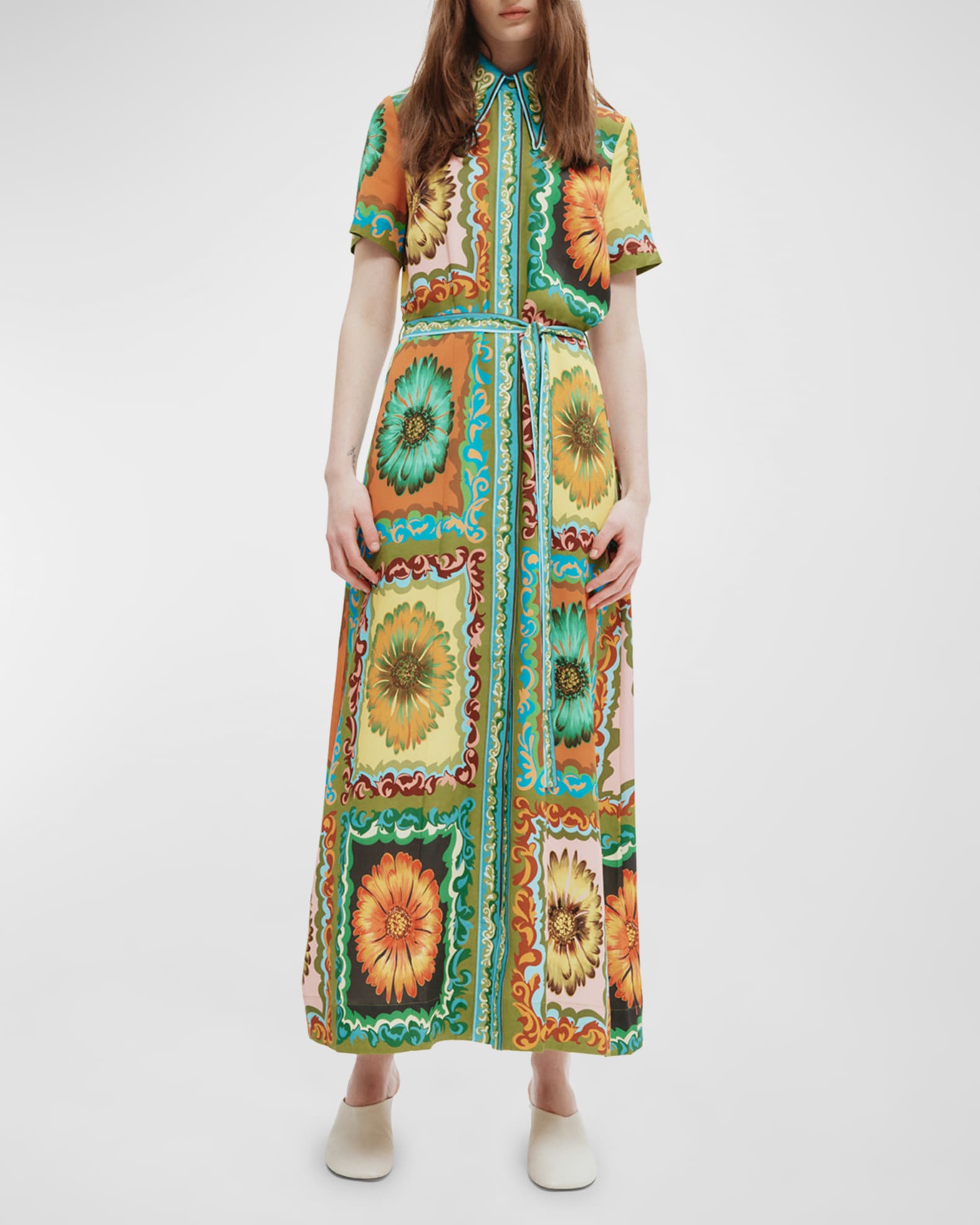 Disco Daisy Shirtdress main image 0