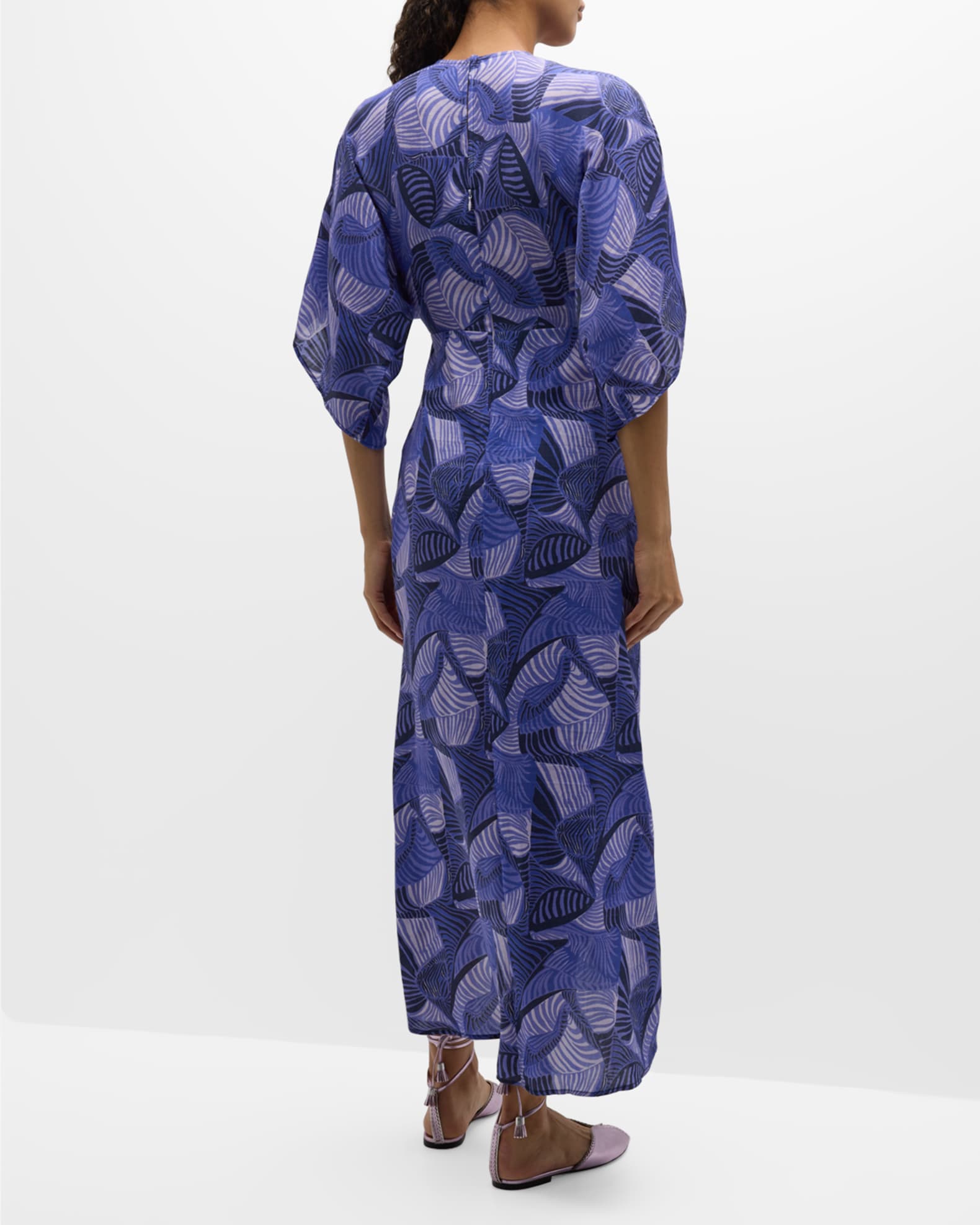 Jaline Katherine Geo Print Maxi Dress | Neiman Marcus
