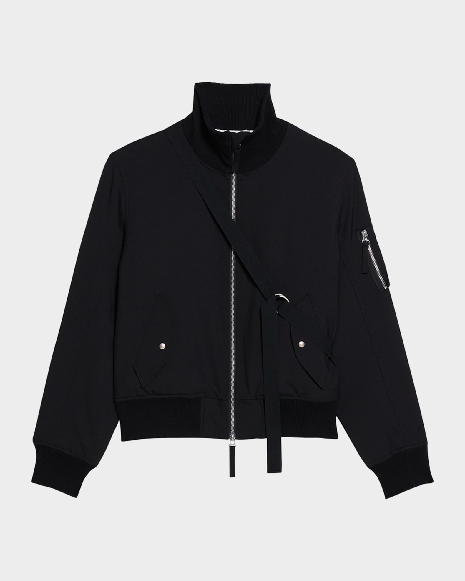 Helmut Lang Men s Seatbelt Bomber Jacket Neiman Marcus